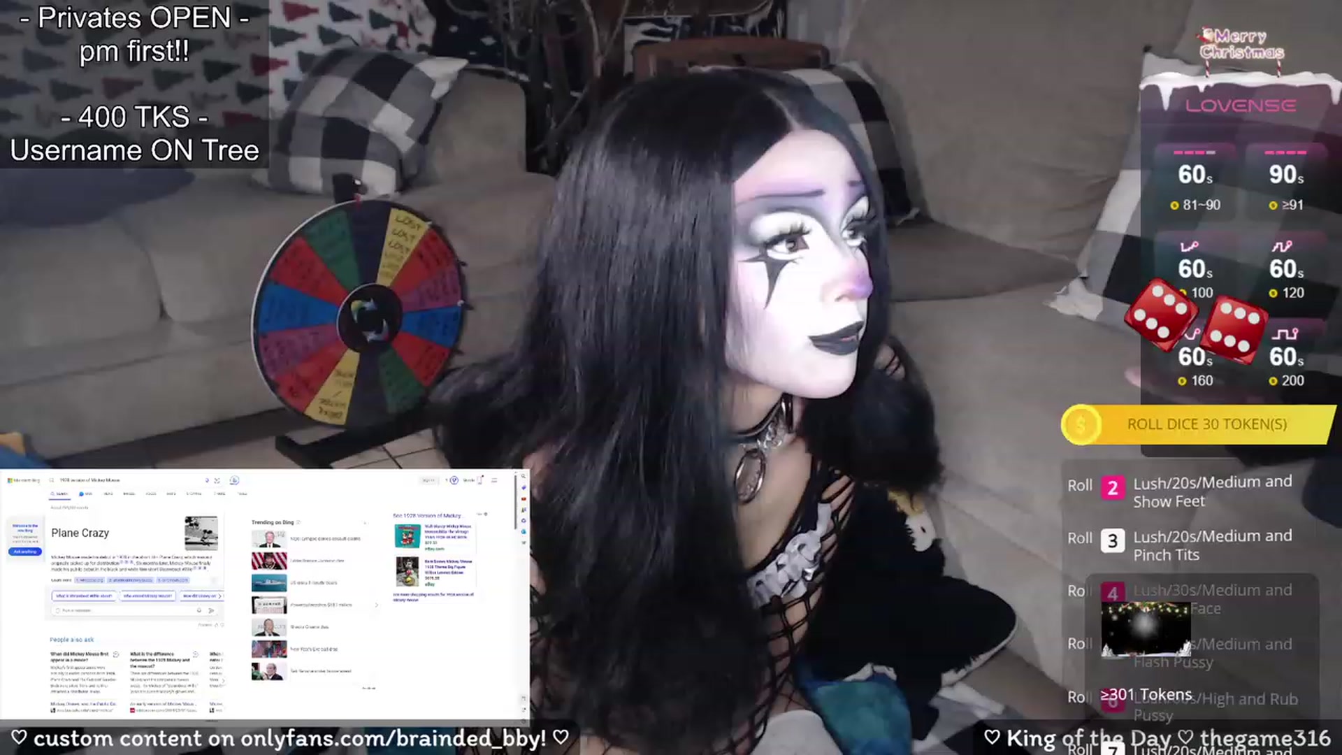 Gallery image thumbnail from braindedbby's myfreecams stream on, 01/02/2024, 04:12 image 3 of 20