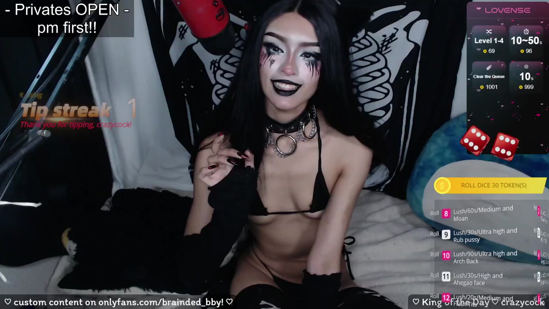 Gallery image thumbnail from braindedbby's myfreecams stream on, 01/17/2024, 20:36 image 6 of 20