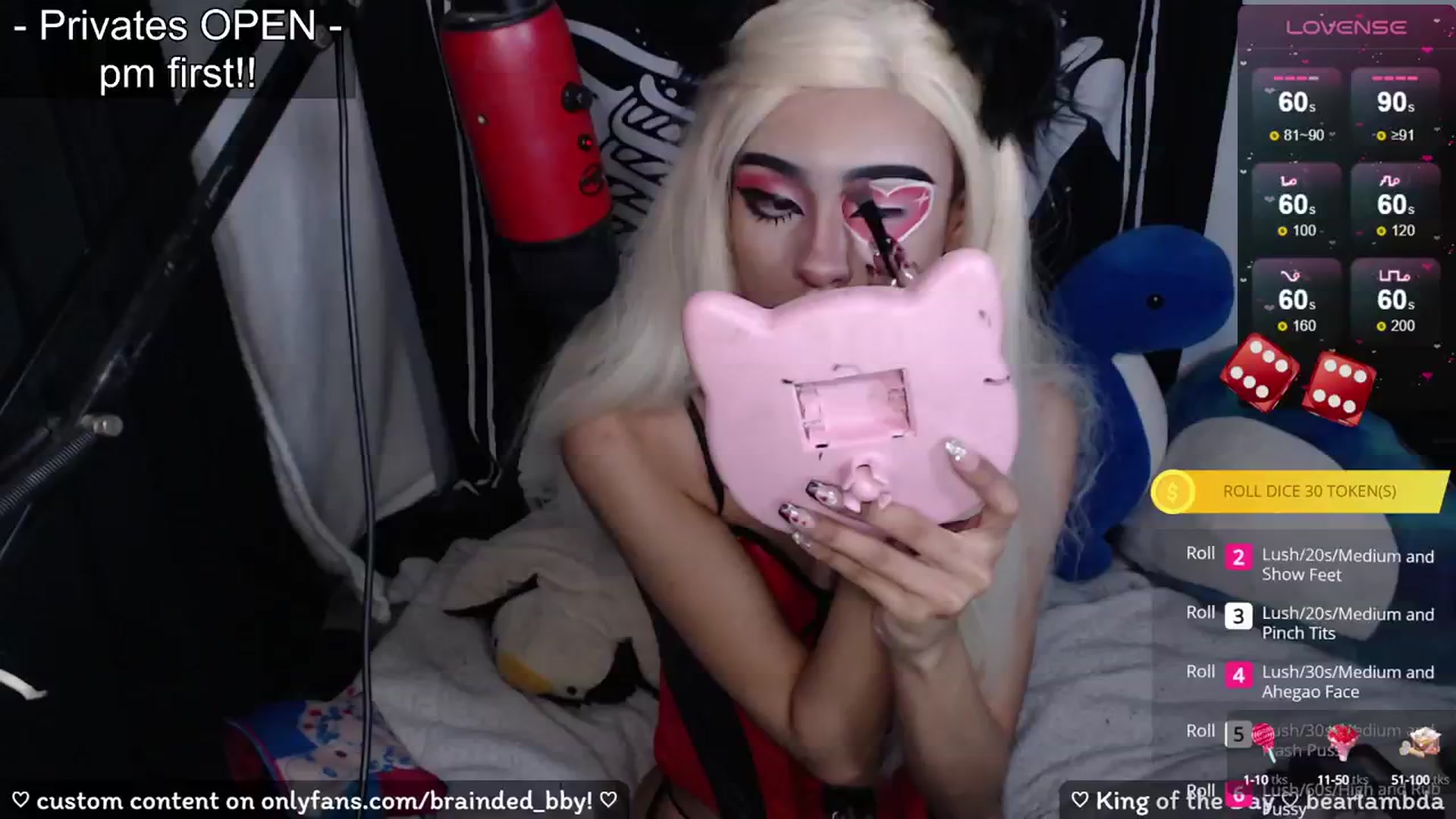 Gallery image thumbnail from braindedbby's myfreecams stream on, 02/16/2024, 01:28 image 2 of 20