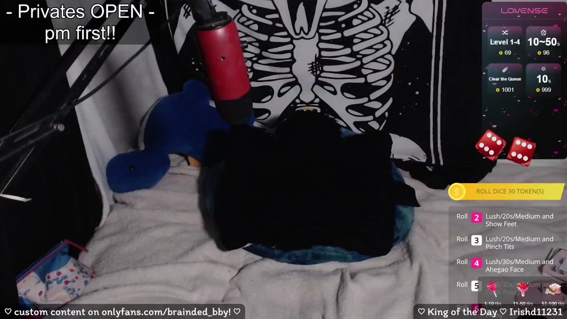Gallery image thumbnail from braindedbby's myfreecams stream on, 03/05/2024, 07:46 image 1 of 20