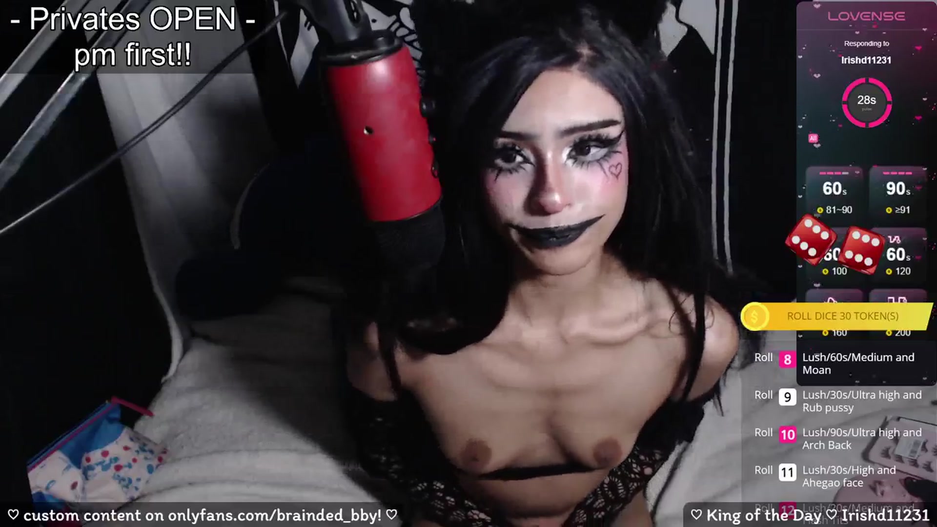 Gallery image thumbnail from braindedbby's myfreecams stream on, 03/05/2024, 07:46 image 3 of 20