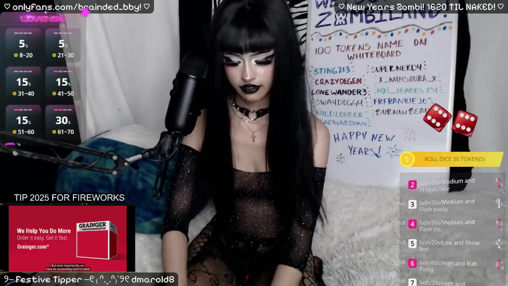 Gallery image thumbnail from braindedbby's myfreecams stream on, 01/01/2025, 02:31 image 14 of 20