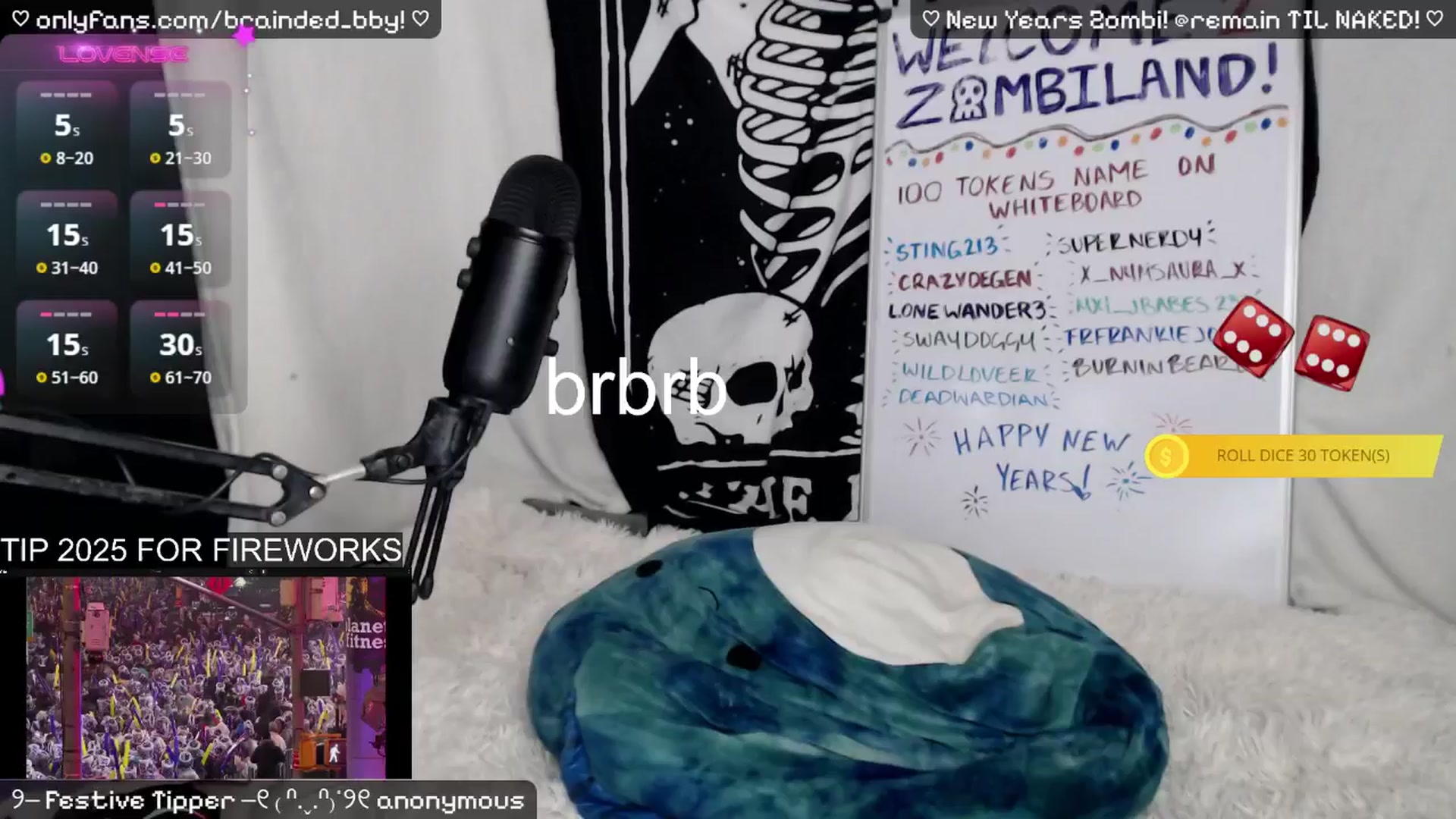 Gallery image thumbnail from braindedbby's myfreecams stream on, 01/01/2025, 04:20 image 20 of 20