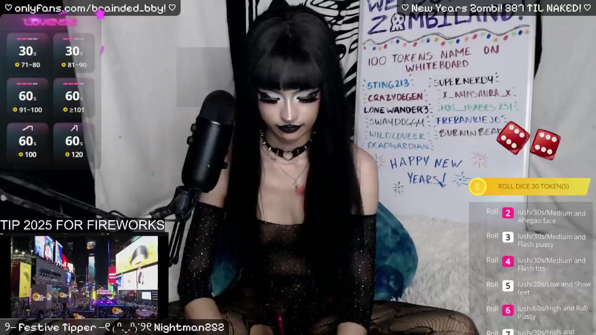 Gallery image thumbnail from braindedbby's myfreecams stream on, 01/01/2025, 04:20 image 13 of 20