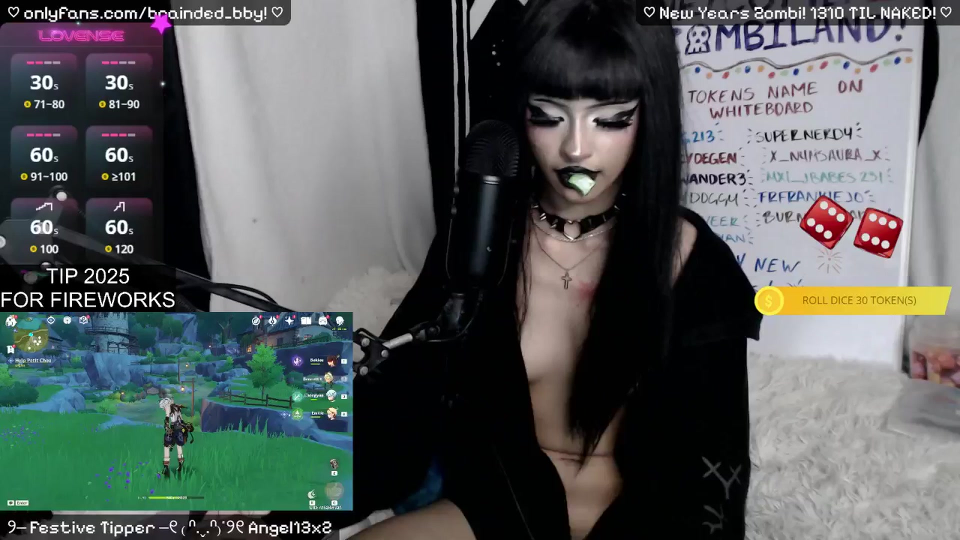 Gallery image thumbnail from braindedbby's myfreecams stream on, 01/01/2025, 06:34 image 2 of 20