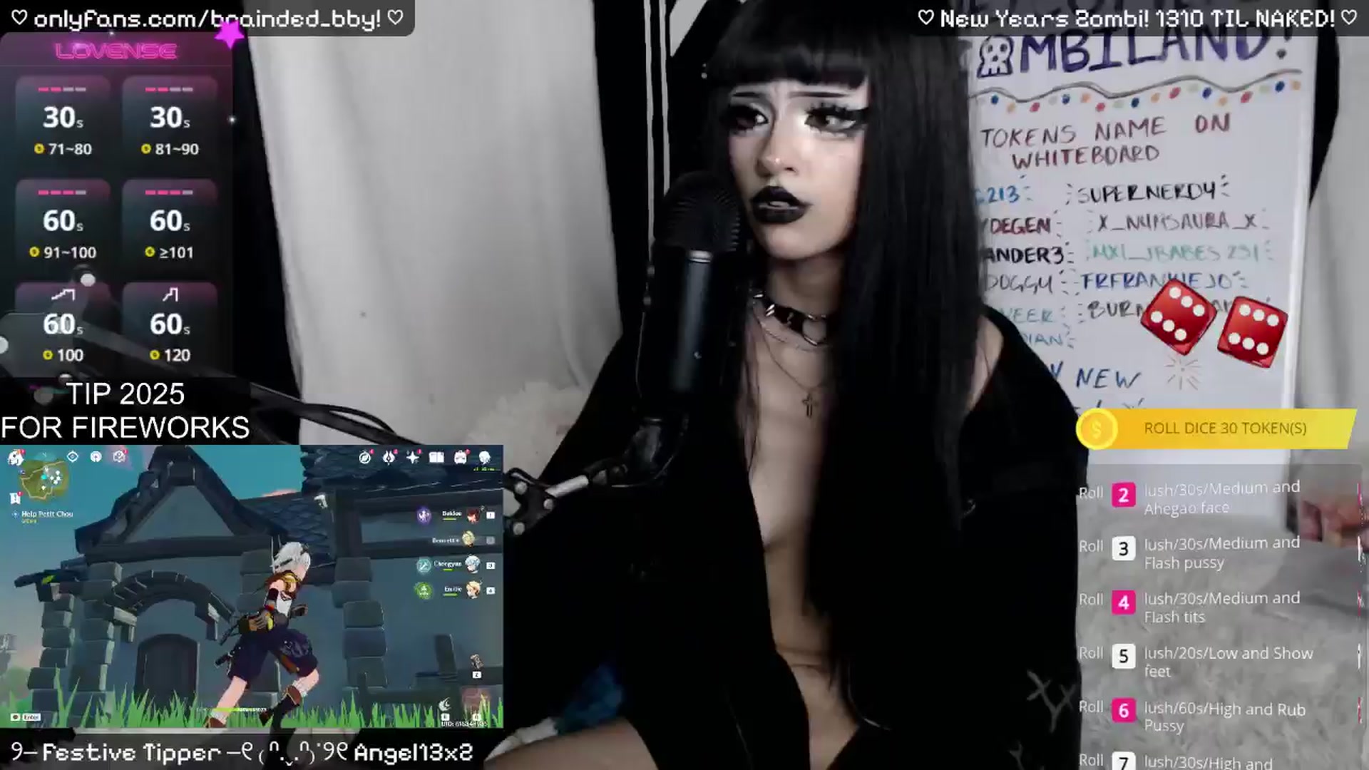 Gallery image thumbnail from braindedbby's myfreecams stream on, 01/01/2025, 06:34 image 5 of 20