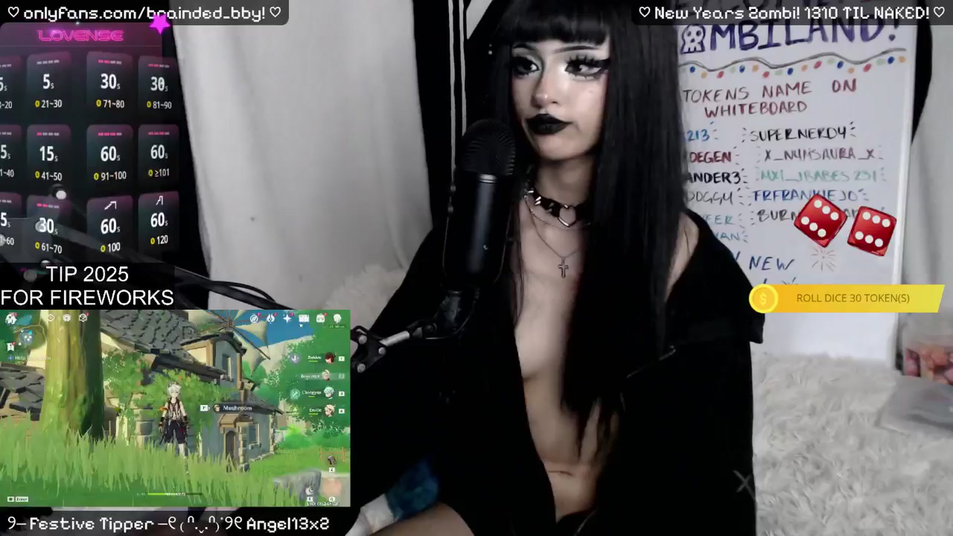 Gallery image thumbnail from braindedbby's myfreecams stream on, 01/01/2025, 06:34 image 6 of 20