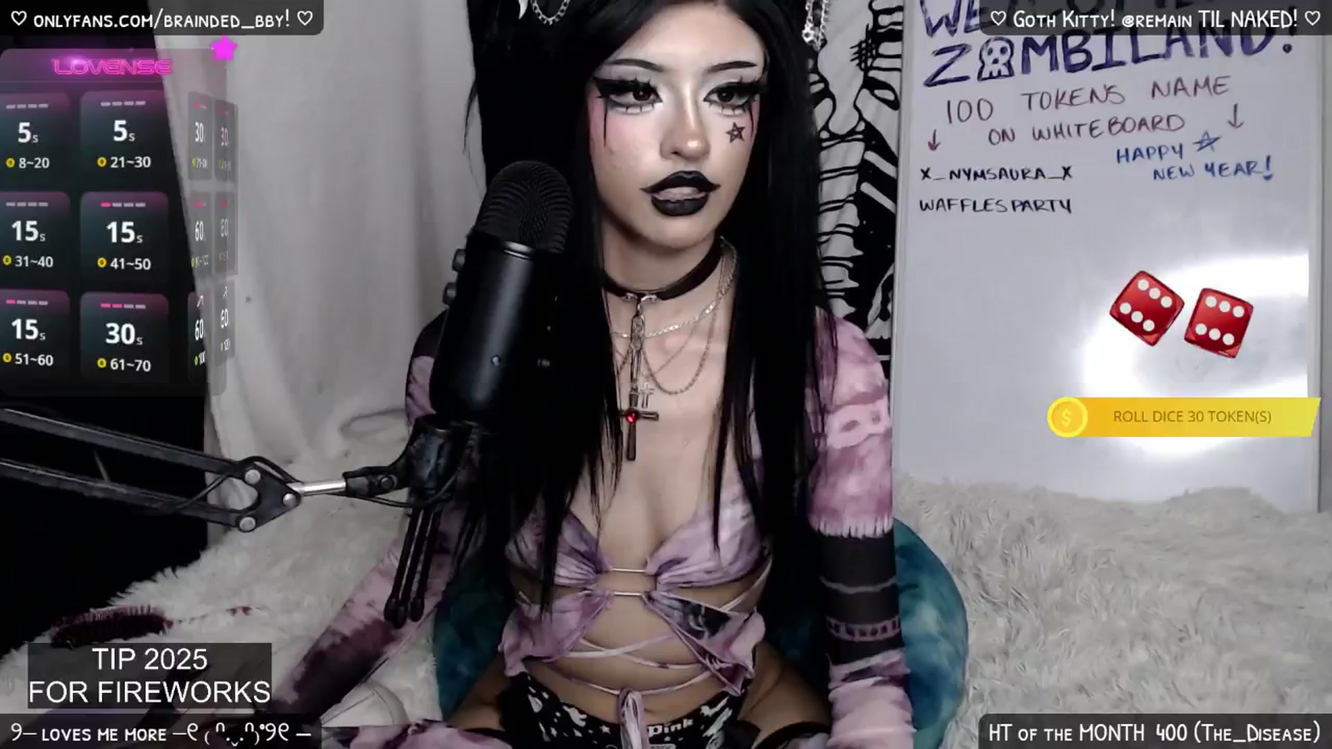 Gallery image thumbnail from braindedbby's myfreecams stream on, 01/03/2025, 07:44 image 6 of 20