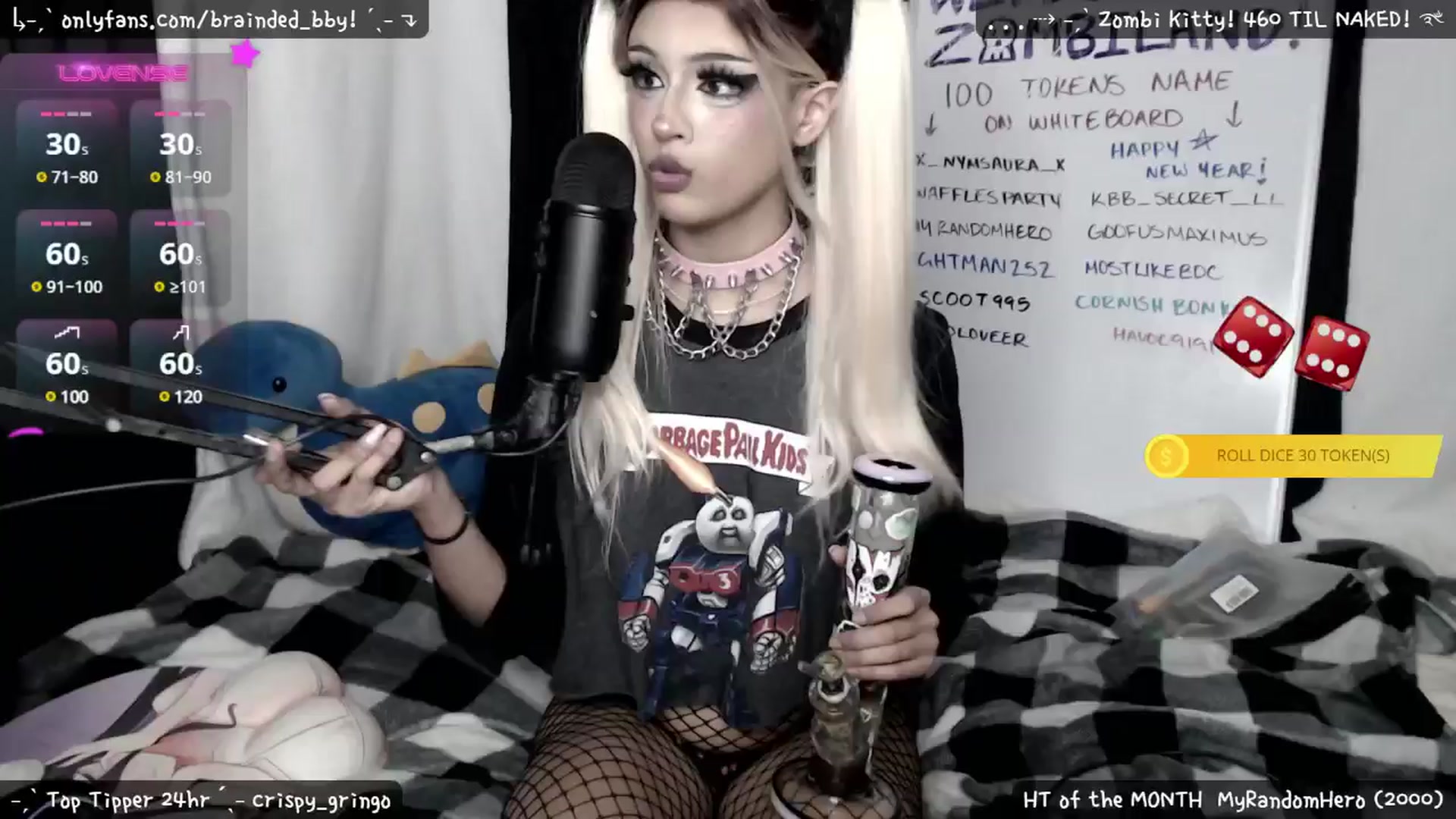 Gallery image thumbnail from braindedbby's myfreecams stream on, 01/19/2025, 06:42 image 9 of 20