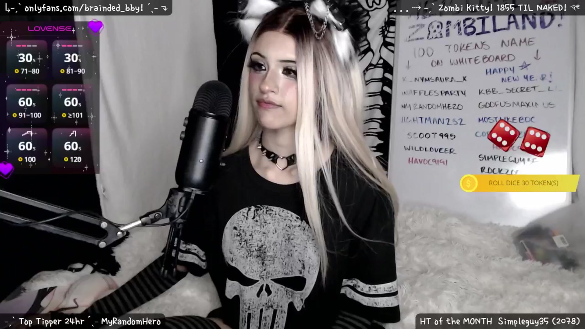 Gallery image thumbnail from braindedbby's myfreecams stream on, 01/28/2025, 08:56 image 6 of 20