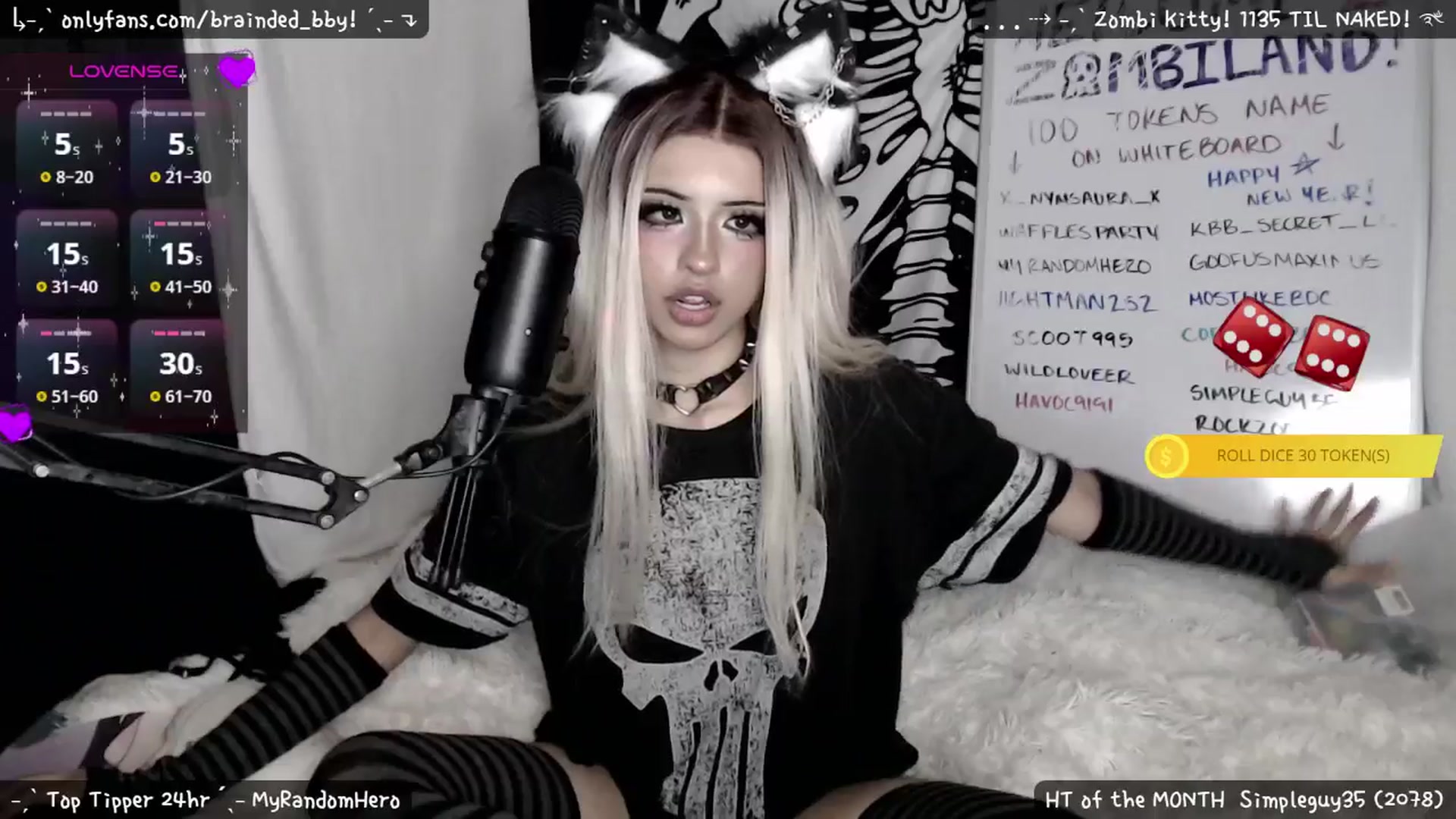 Gallery image thumbnail from braindedbby's myfreecams stream on, 01/28/2025, 08:56 image 12 of 20