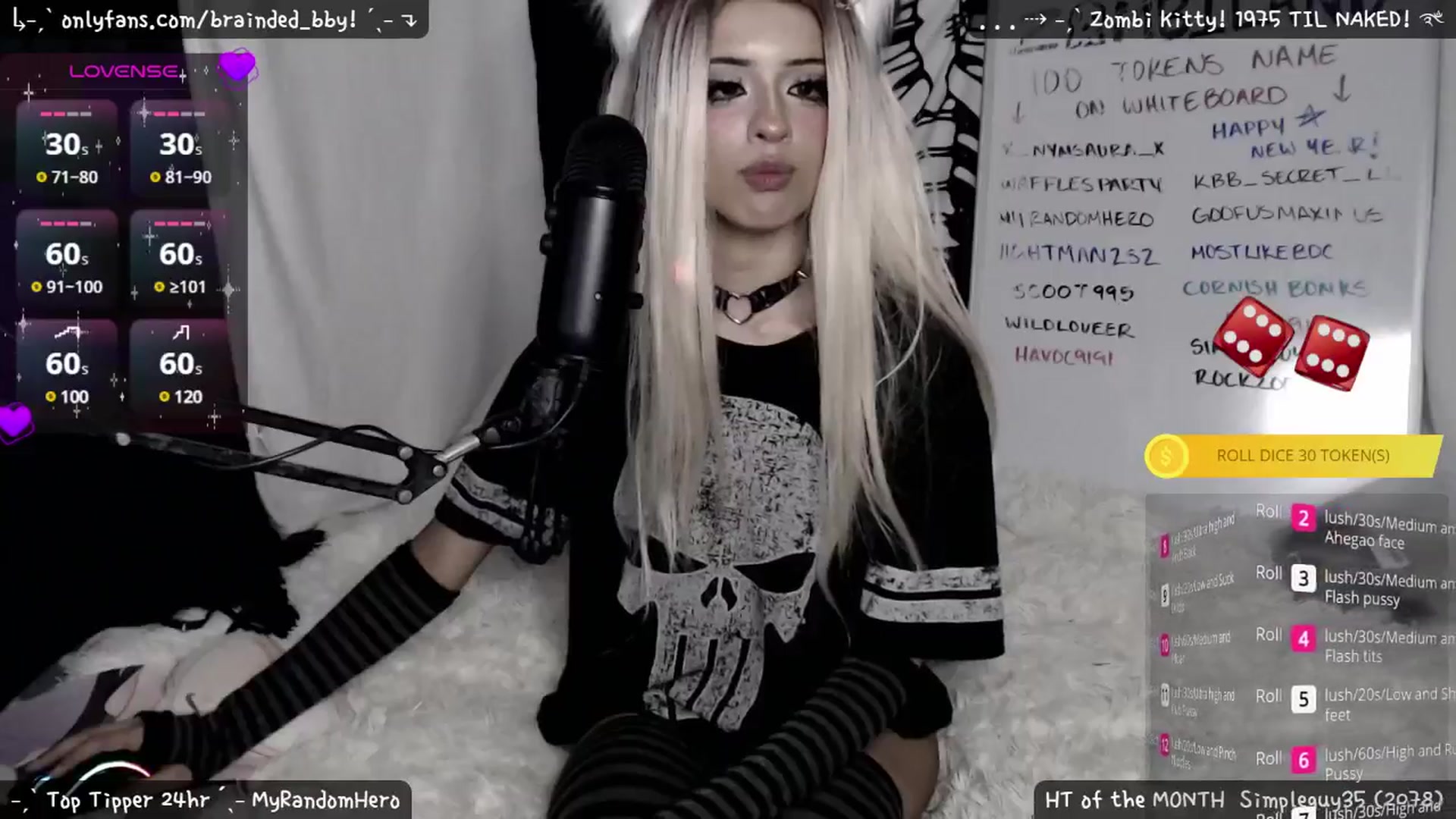 Gallery image thumbnail from braindedbby's myfreecams stream on, 01/28/2025, 08:56 image 3 of 20