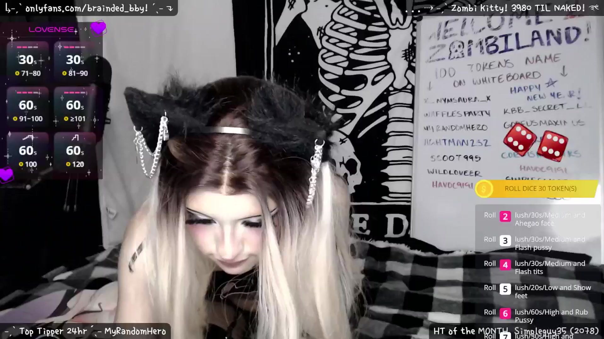 Gallery image thumbnail from braindedbby's myfreecams stream on, 01/29/2025, 02:15 image 6 of 20