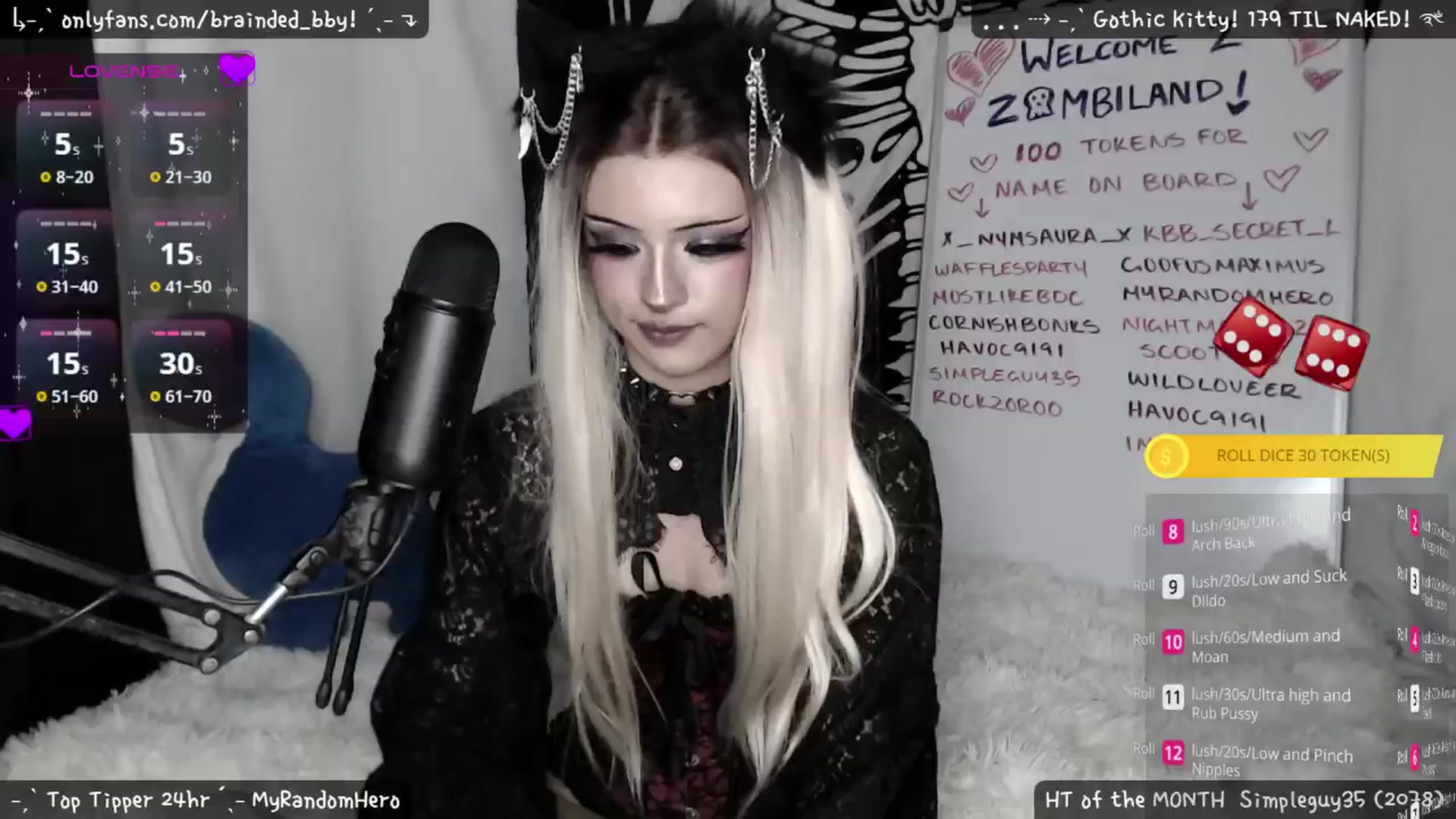 Gallery image thumbnail from braindedbby's myfreecams stream on, 01/31/2025, 07:39 image 1 of 20