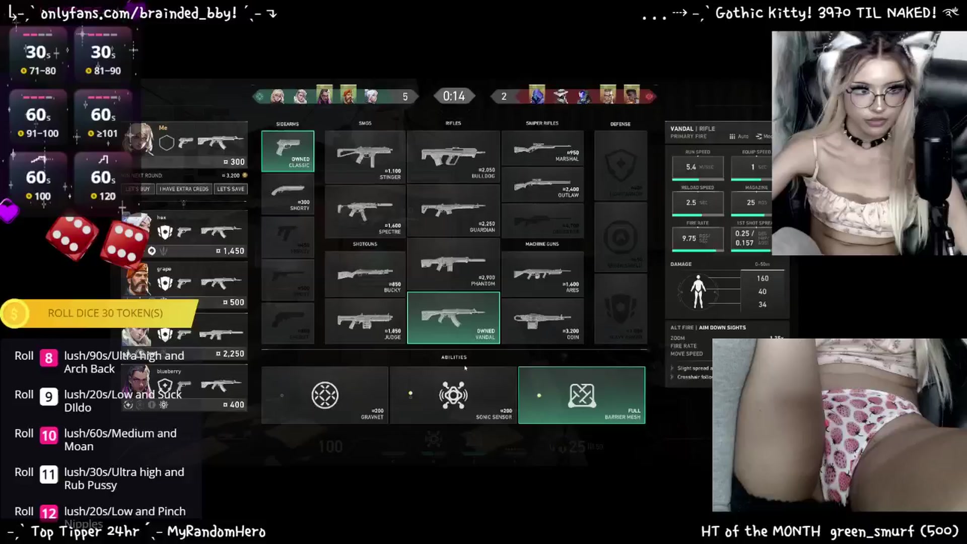 Gallery image thumbnail from braindedbby's myfreecams stream on, 02/04/2025, 08:15 image 7 of 20