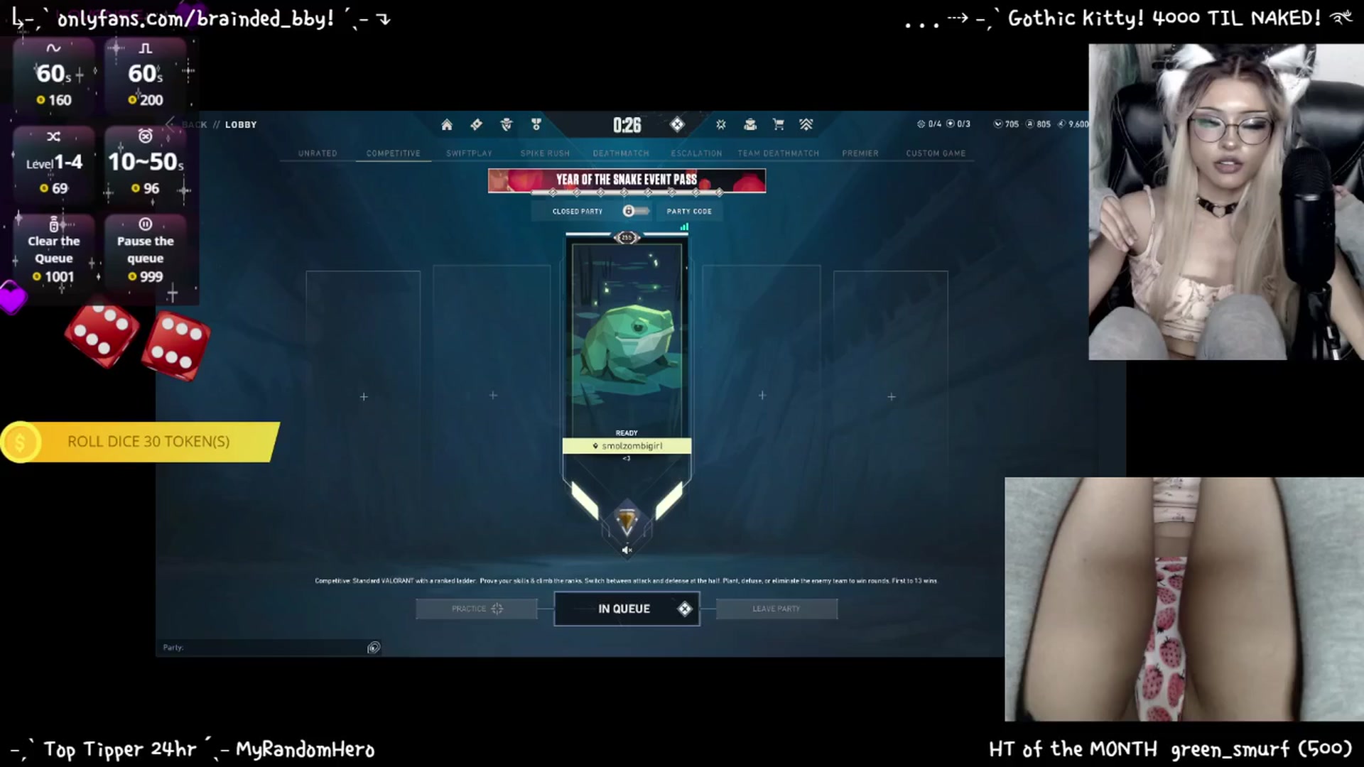 Gallery image thumbnail from braindedbby's myfreecams stream on, 02/04/2025, 08:15 image 1 of 20