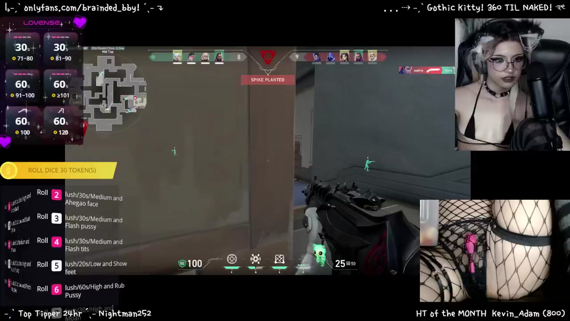 Gallery image thumbnail from braindedbby's myfreecams stream on, 02/08/2025, 09:09 image 17 of 20