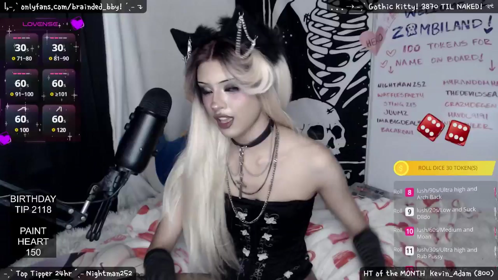 Gallery image thumbnail from braindedbby's myfreecams stream on, 02/14/2025, 02:45 image 3 of 20