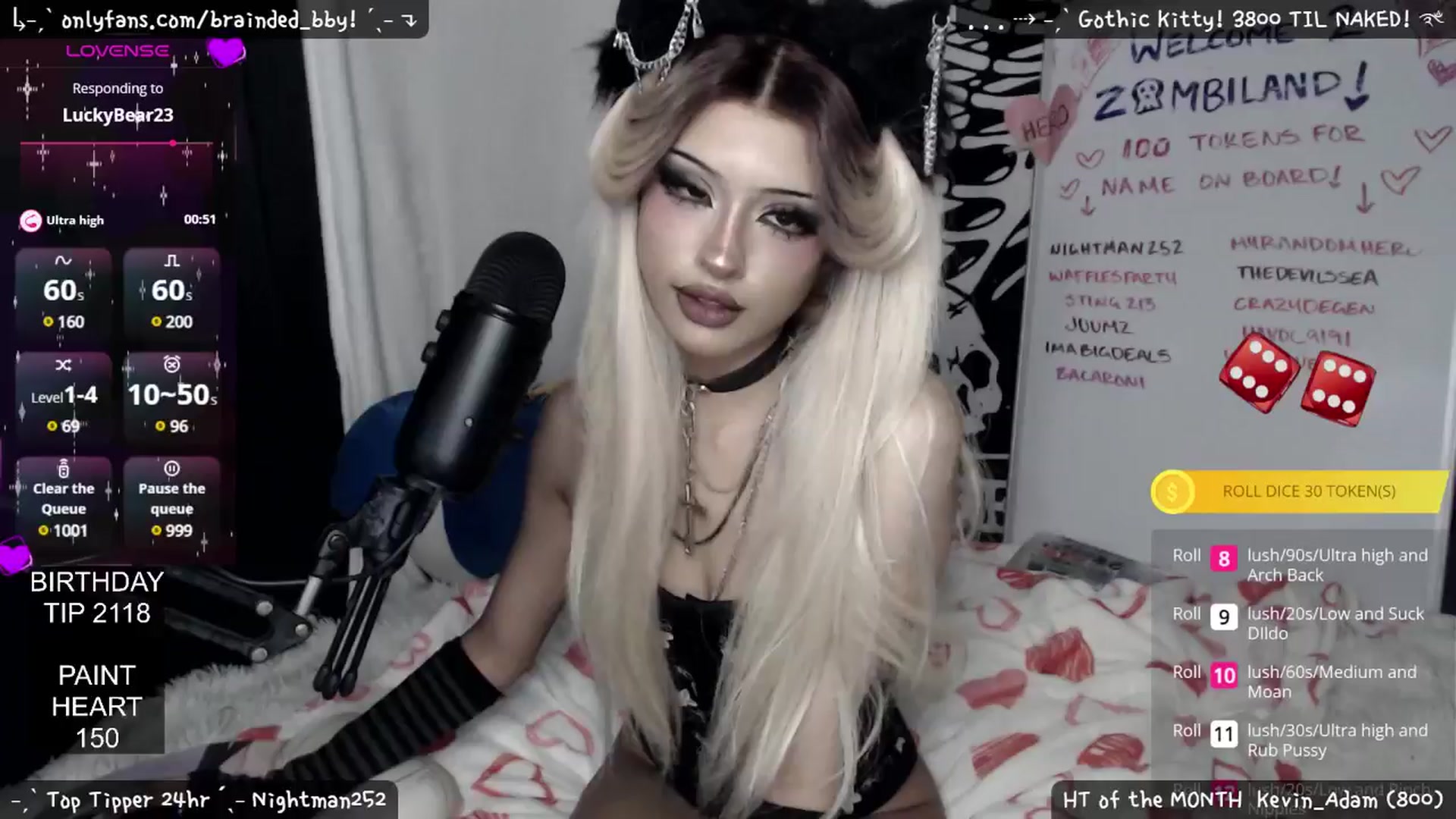 Gallery image thumbnail from braindedbby's myfreecams stream on, 02/14/2025, 02:45 image 17 of 20