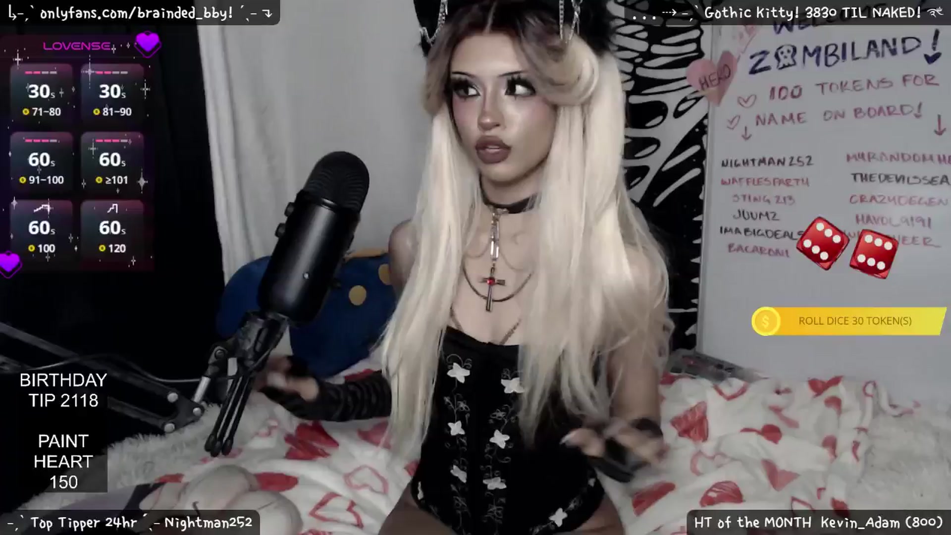 Gallery image thumbnail from braindedbby's myfreecams stream on, 02/14/2025, 02:45 image 14 of 20
