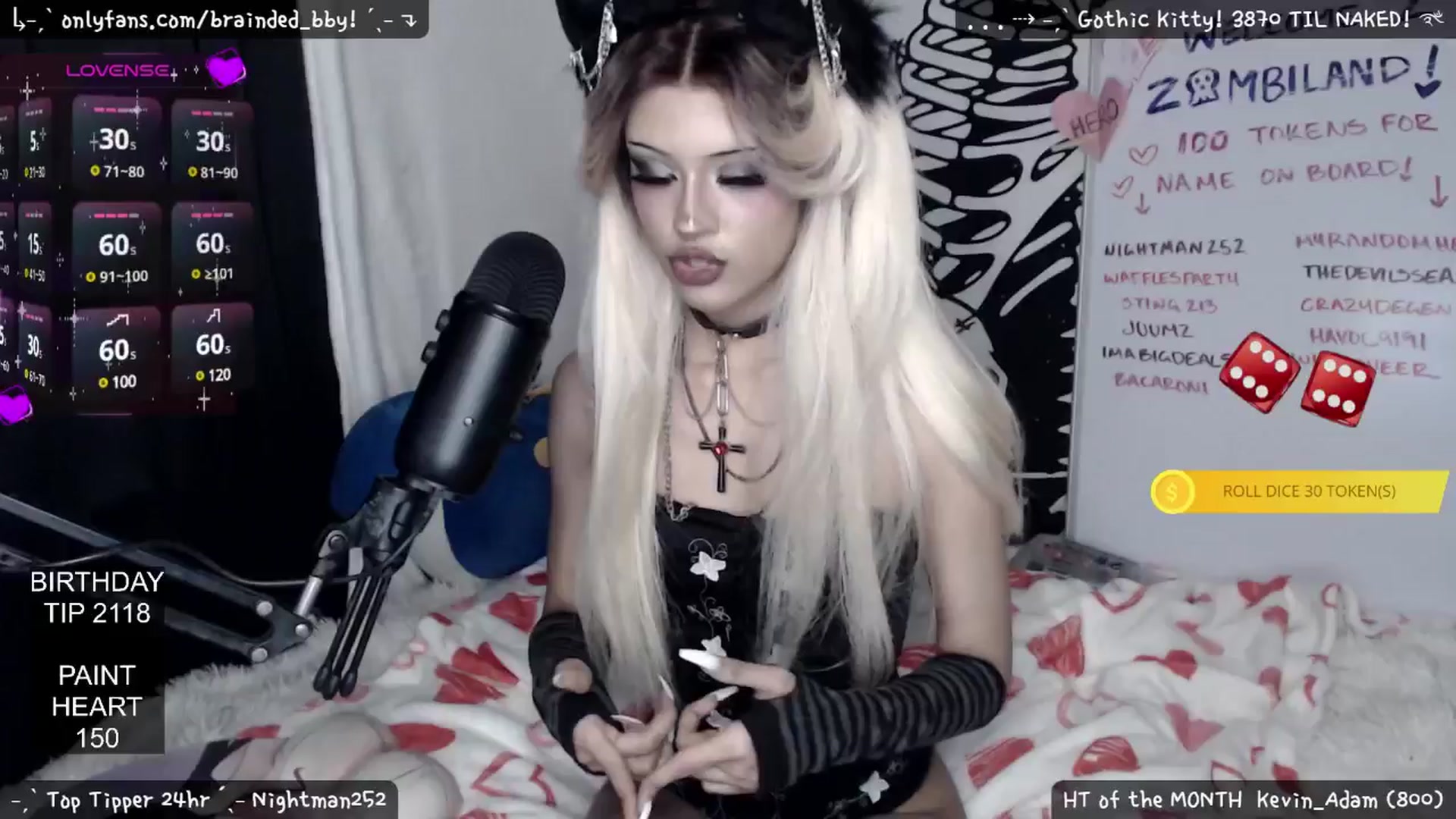 Gallery image thumbnail from braindedbby's myfreecams stream on, 02/14/2025, 02:45 image 9 of 20