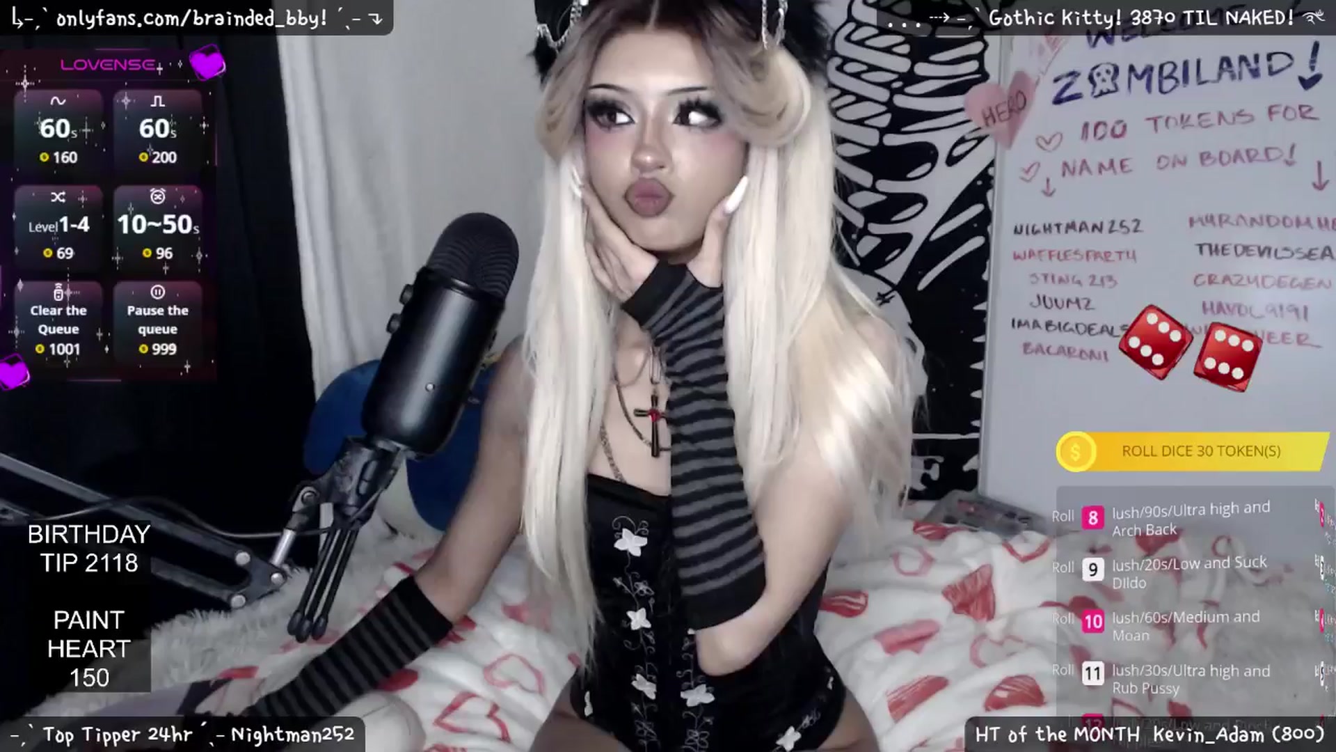 Gallery image thumbnail from braindedbby's myfreecams stream on, 02/14/2025, 02:45 image 11 of 20