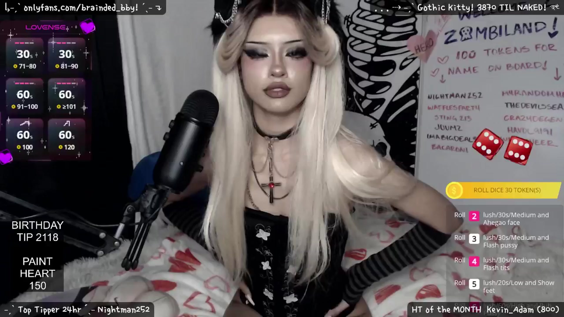 Gallery image thumbnail from braindedbby's myfreecams stream on, 02/14/2025, 02:45 image 13 of 20