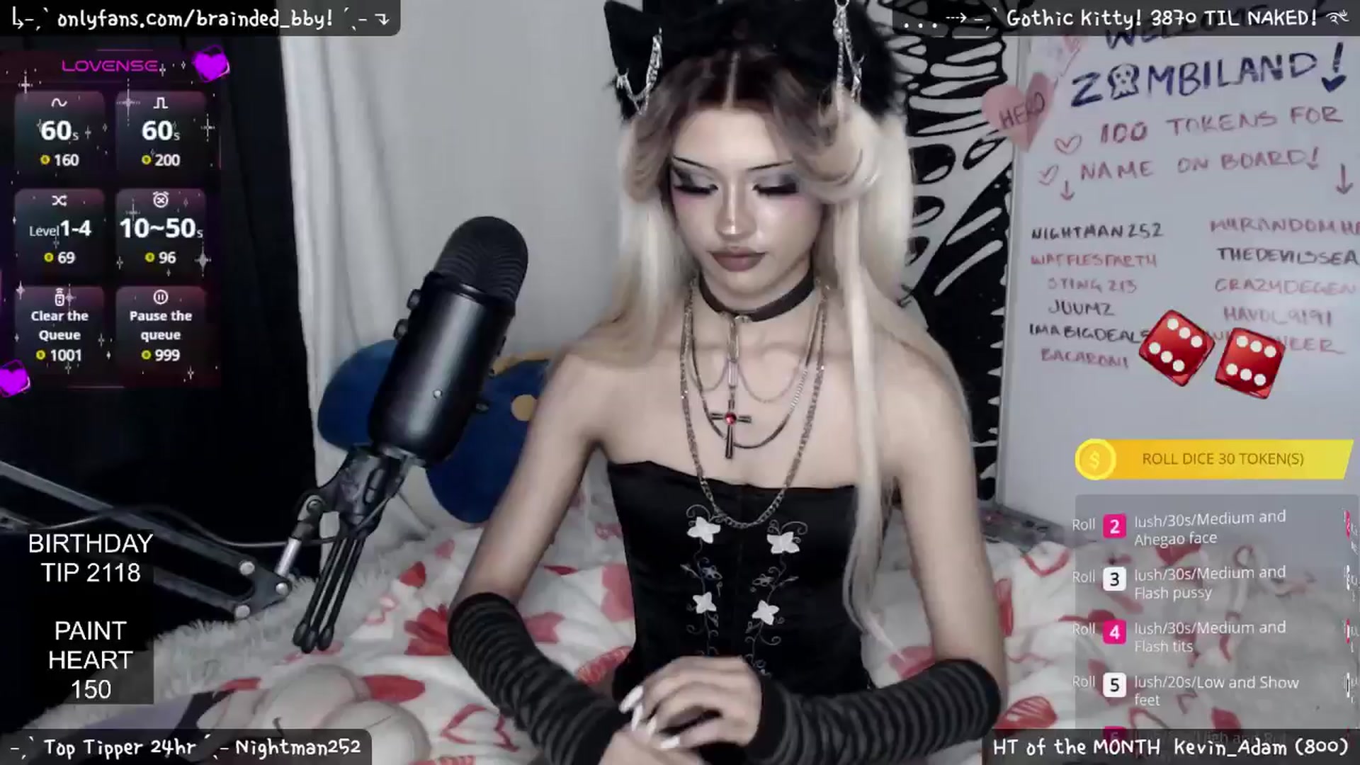 Gallery image thumbnail from braindedbby's myfreecams stream on, 02/14/2025, 02:45 image 7 of 20