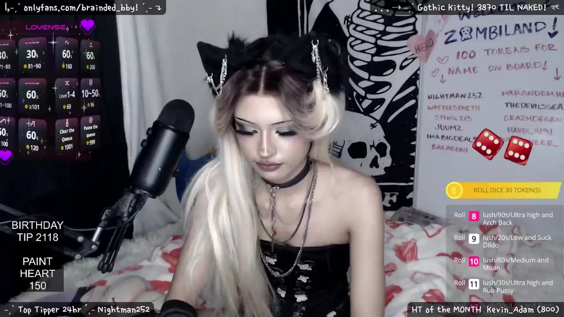 Gallery image thumbnail from braindedbby's myfreecams stream on, 02/14/2025, 02:45 image 2 of 20