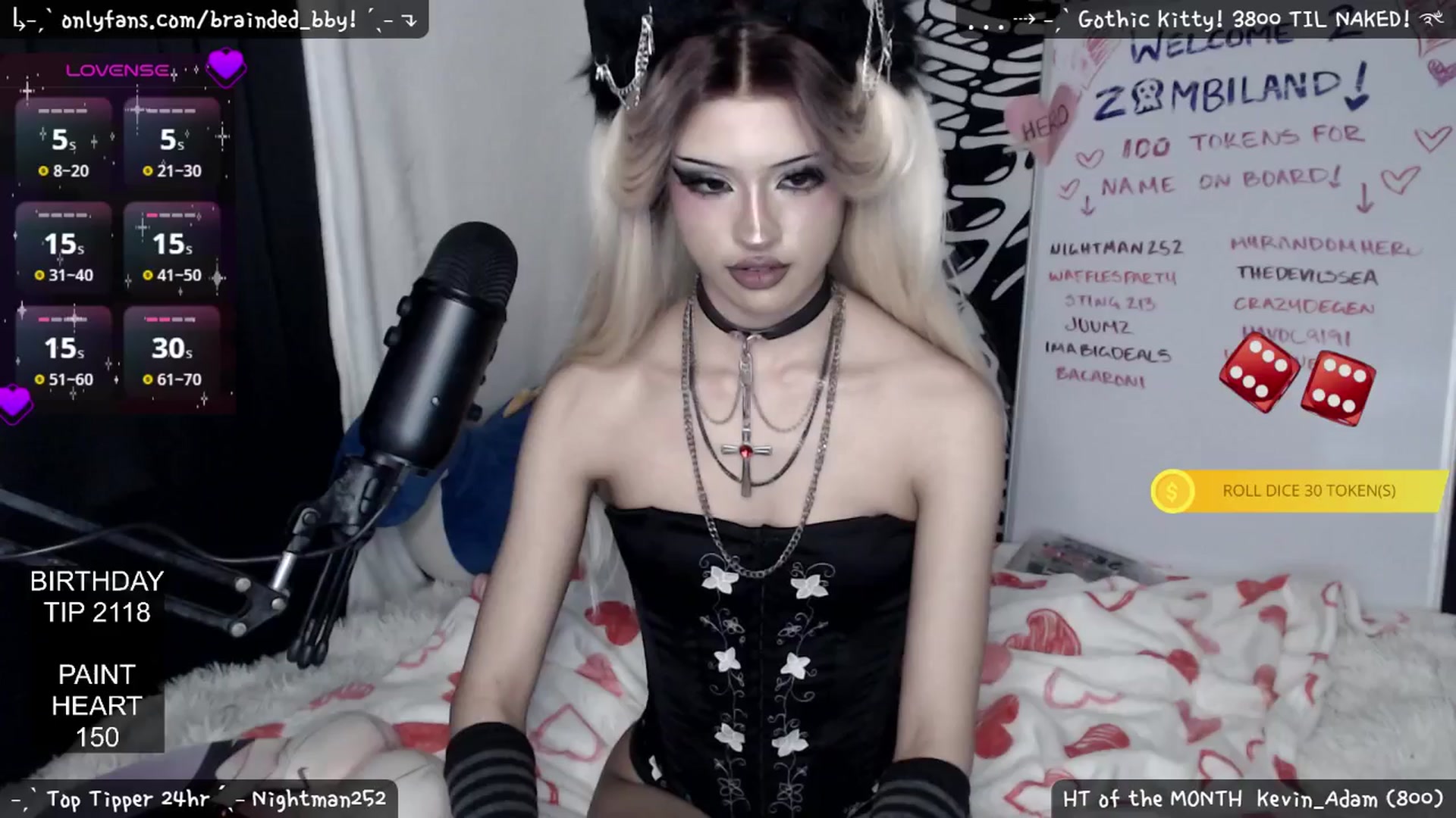 Gallery image thumbnail from braindedbby's myfreecams stream on, 02/14/2025, 02:45 image 20 of 20
