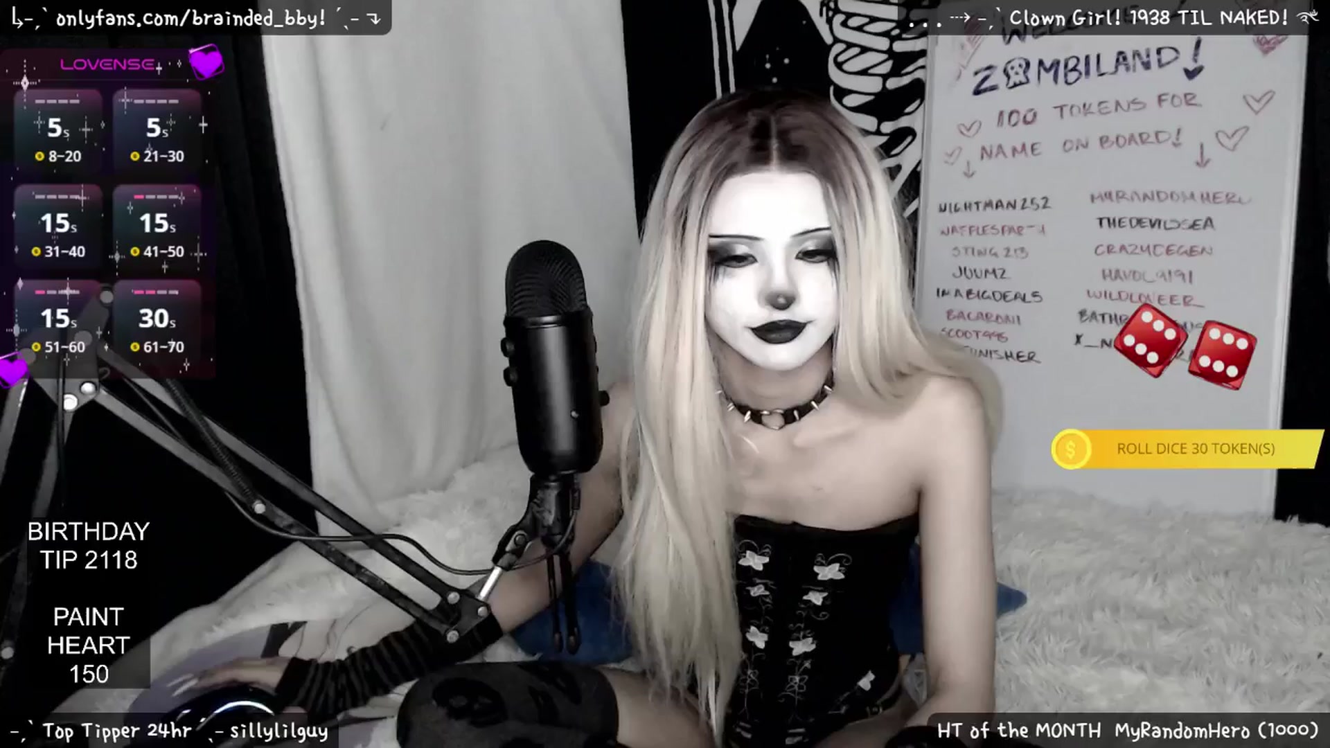Gallery image thumbnail from braindedbby's myfreecams stream on, 02/27/2025, 03:41 image 1 of 20