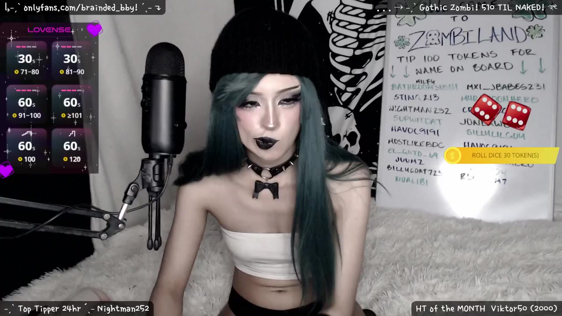 Gallery image thumbnail from braindedbby's myfreecams stream on, 03/27/2025, 03:23 image 11 of 20
