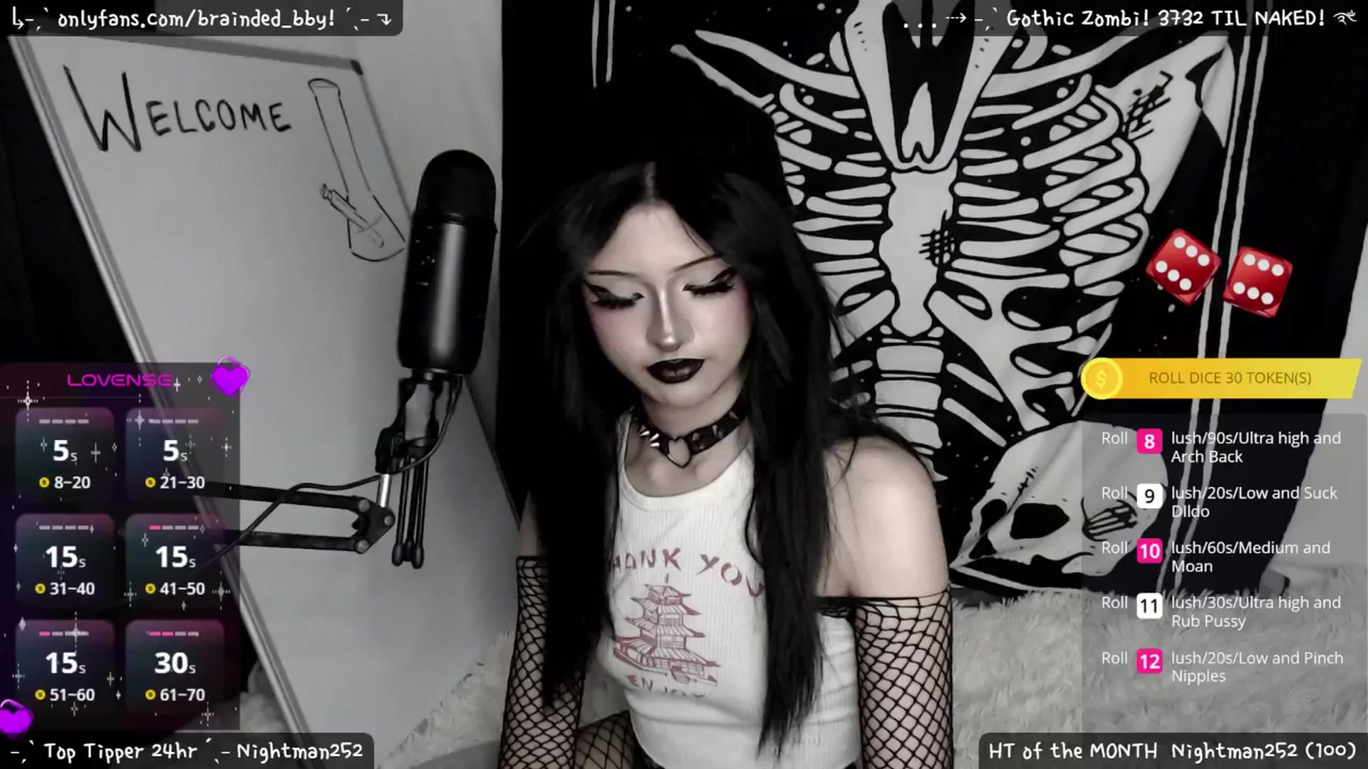 Gallery image thumbnail from braindedbby's myfreecams stream on, 04/02/2025, 02:38 image 6 of 20