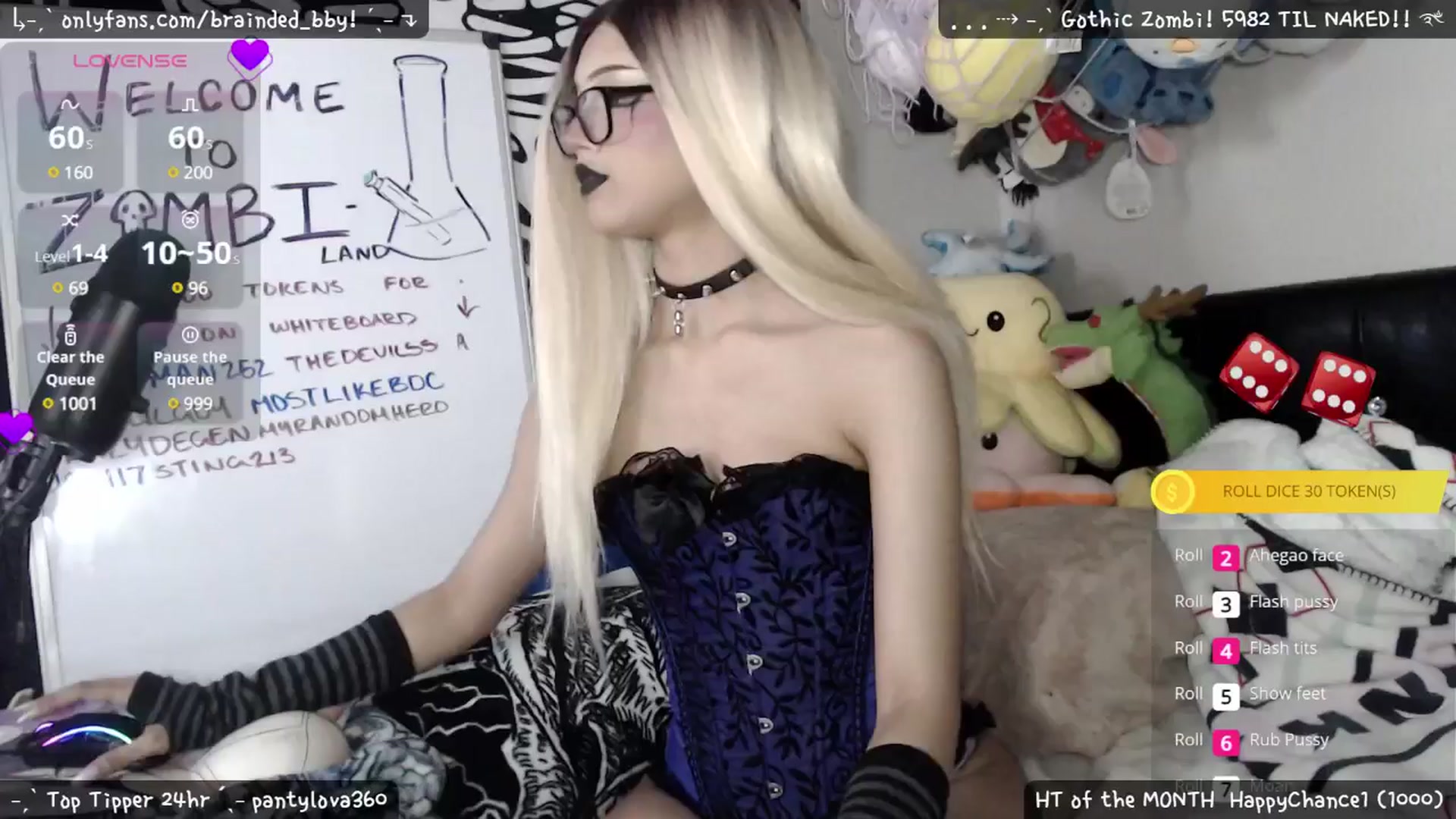 Gallery image thumbnail from braindedbby's myfreecams stream on, 04/13/2025, 21:47 image 1 of 20