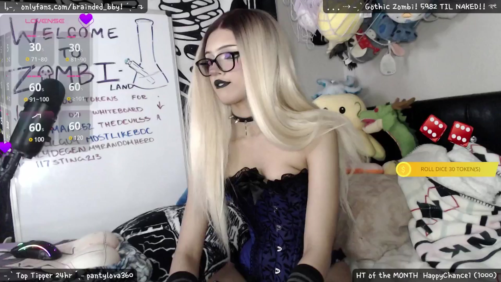 Gallery image thumbnail from braindedbby's myfreecams stream on, 04/13/2025, 21:47 image 17 of 20