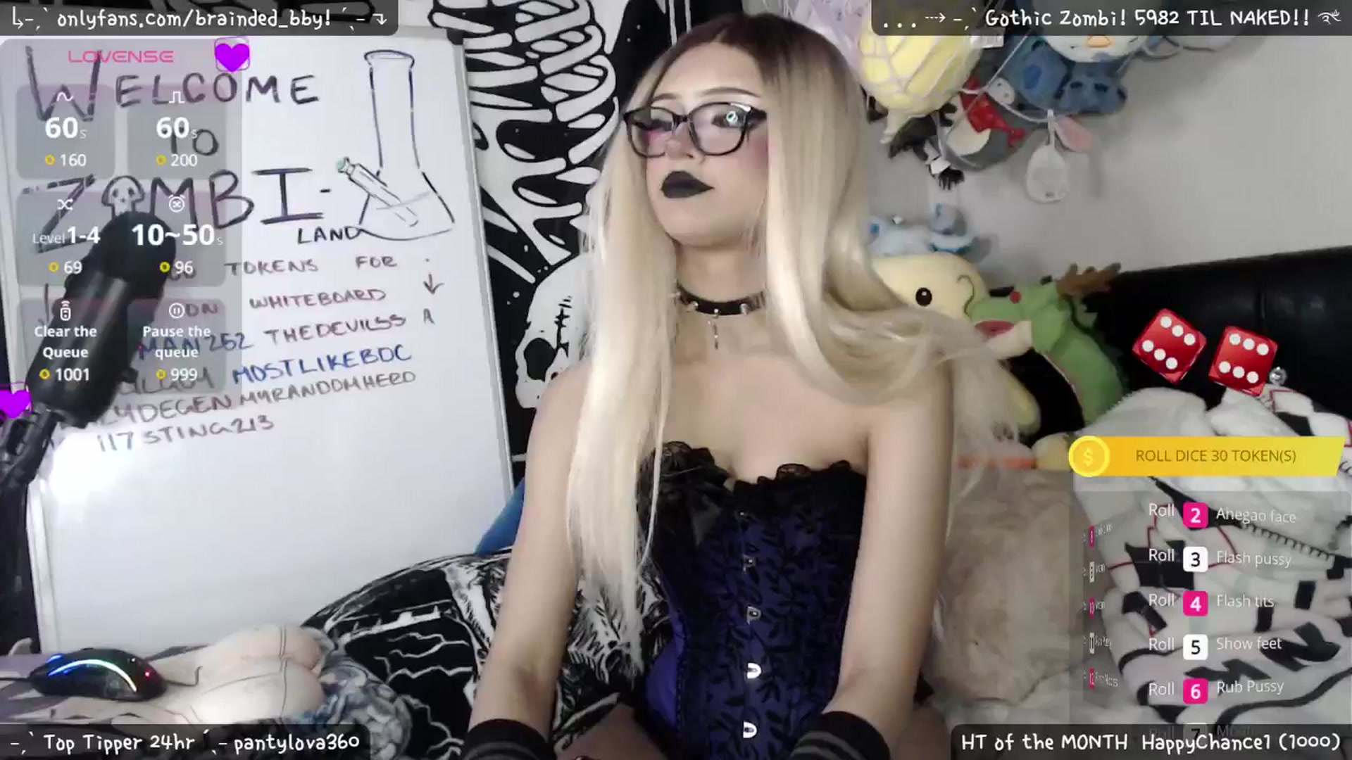 Gallery image thumbnail from braindedbby's myfreecams stream on, 04/13/2025, 21:47 image 15 of 20