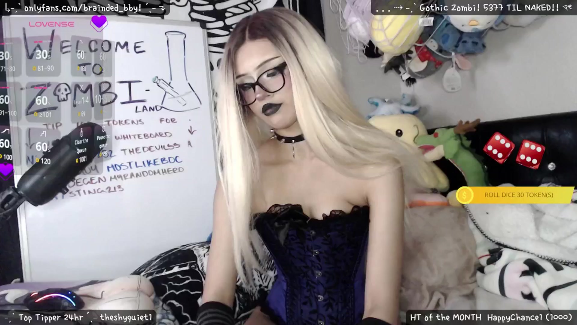 Gallery image thumbnail from braindedbby's myfreecams stream on, 04/13/2025, 22:44 image 12 of 20
