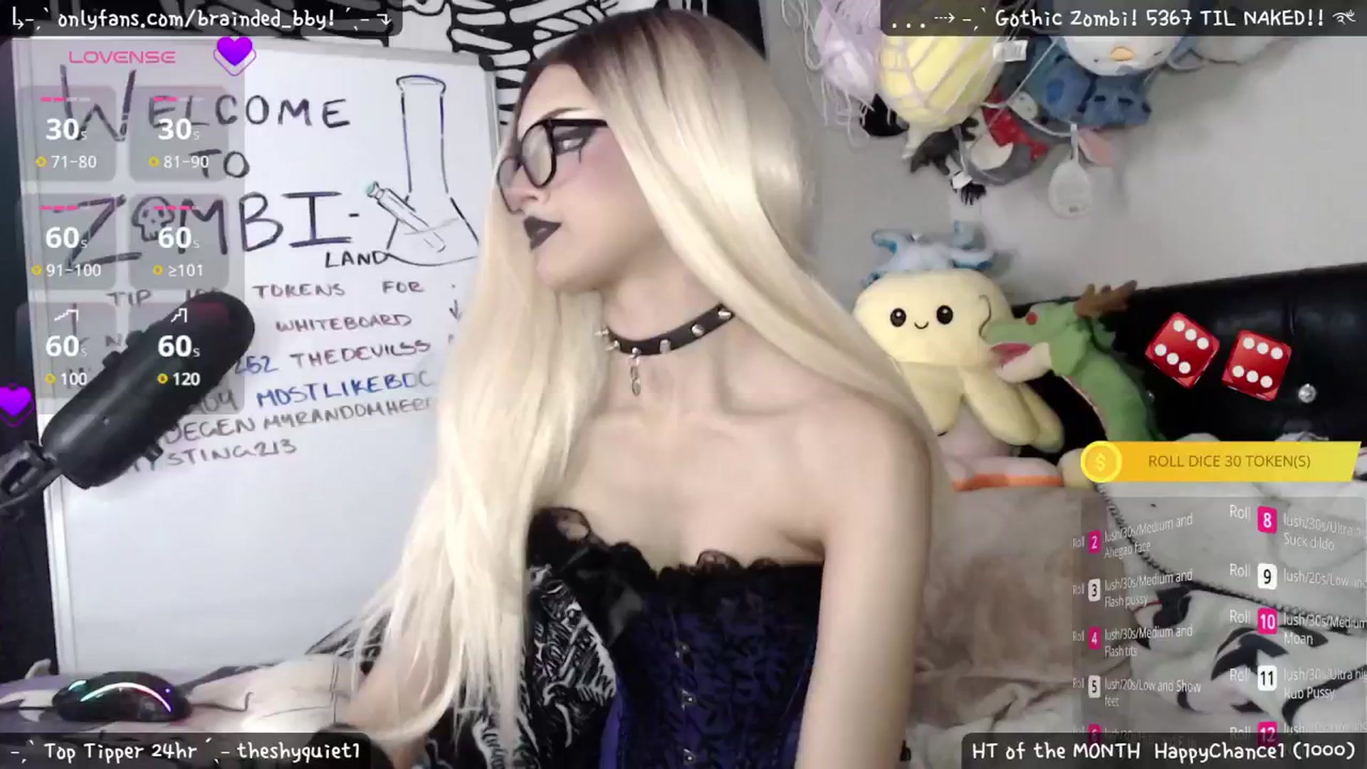 Gallery image thumbnail from braindedbby's myfreecams stream on, 04/13/2025, 22:44 image 14 of 20