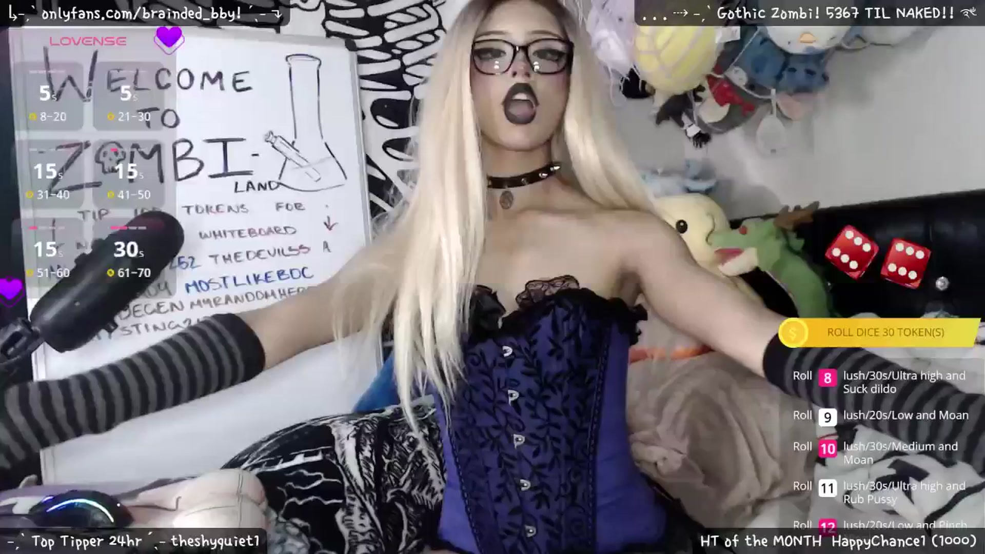 Gallery image thumbnail from braindedbby's myfreecams stream on, 04/13/2025, 22:44 image 16 of 20