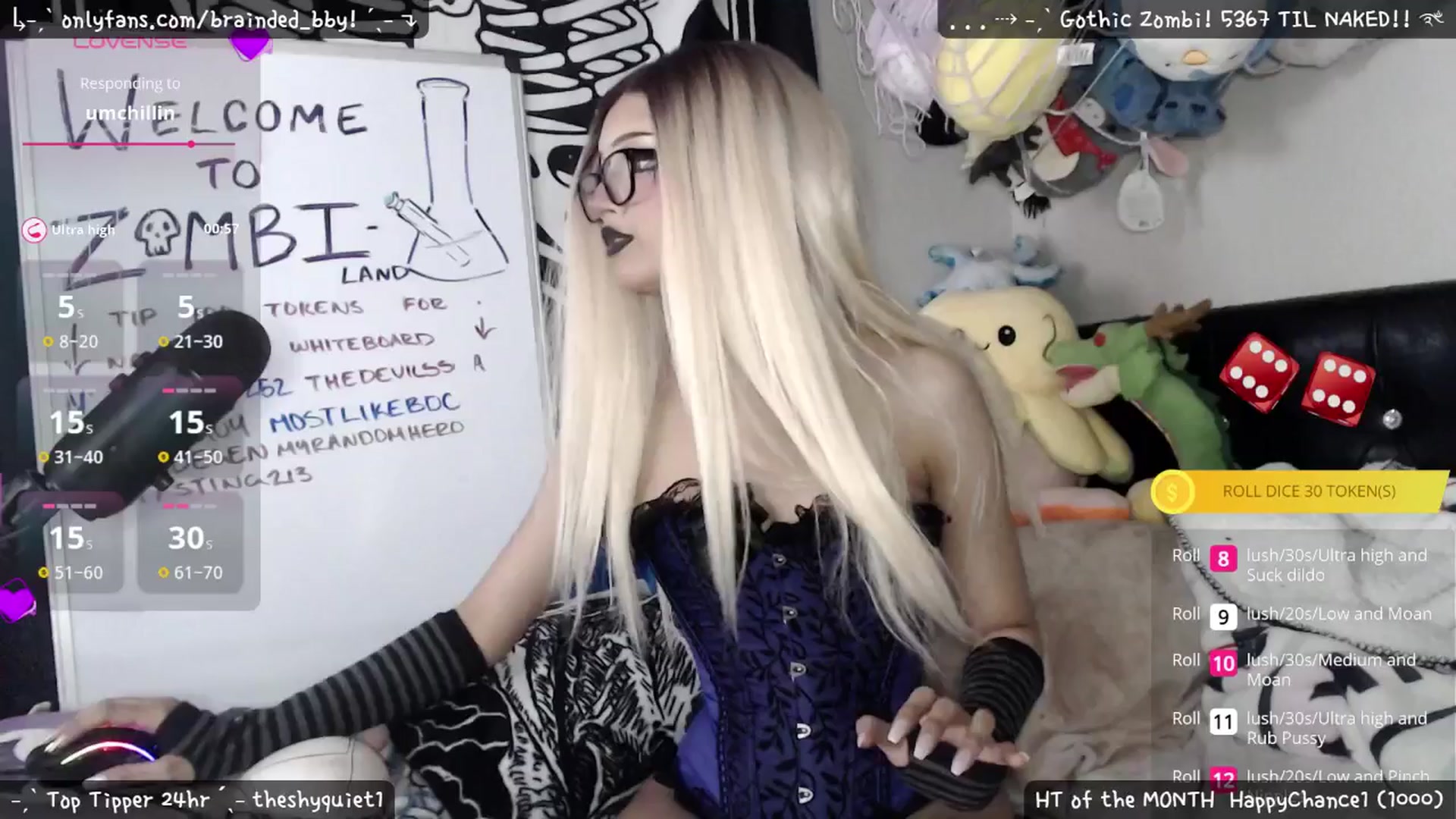 Gallery image thumbnail from braindedbby's myfreecams stream on, 04/13/2025, 22:44 image 13 of 20