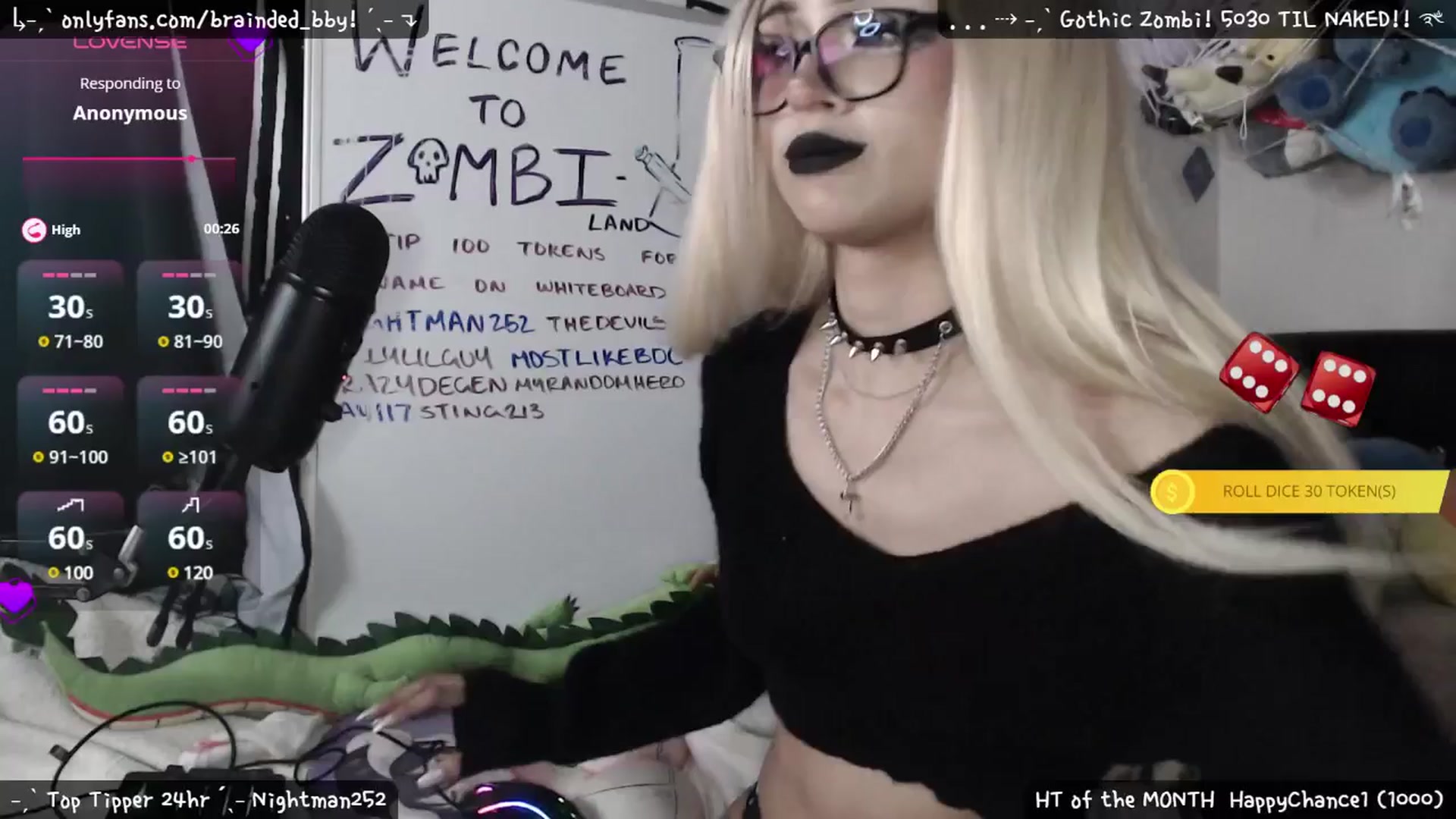 Gallery image thumbnail from braindedbby's myfreecams stream on, 04/15/2025, 06:46 image 4 of 20