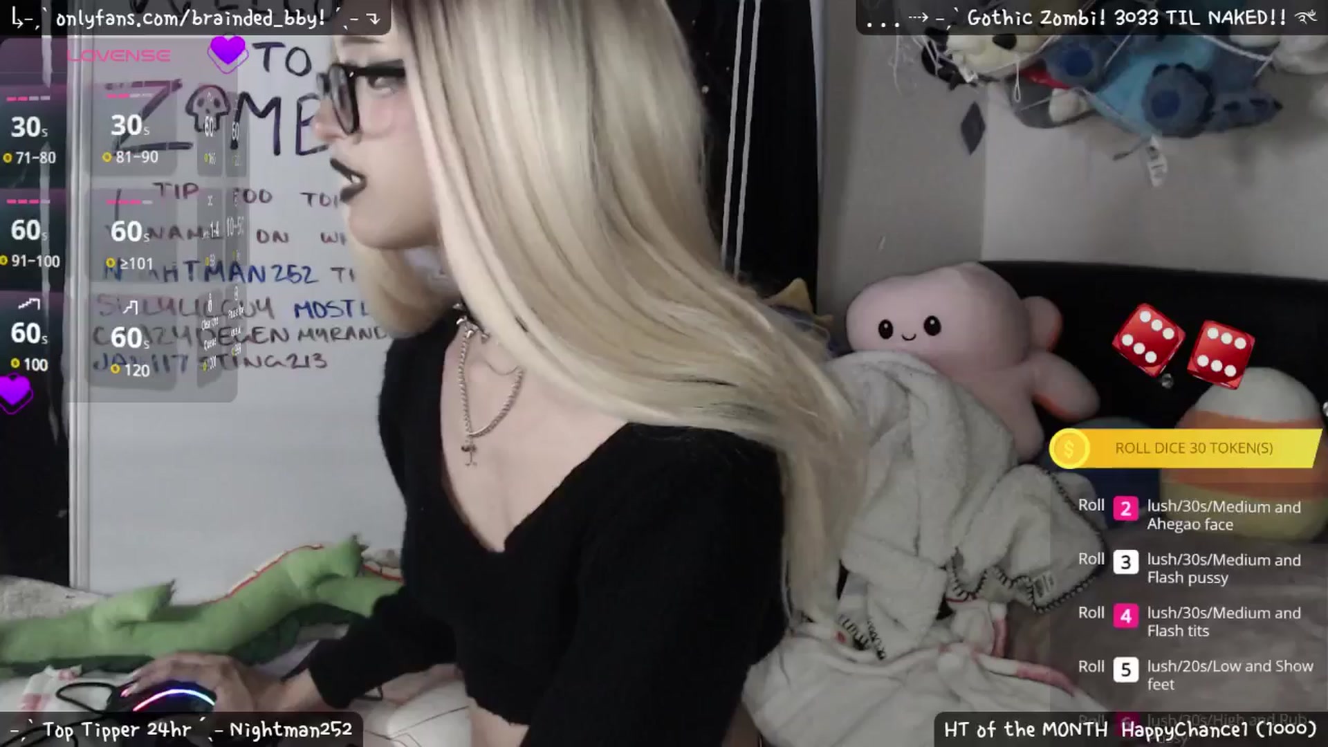 Gallery image thumbnail from braindedbby's myfreecams stream on, 04/15/2025, 07:31 image 18 of 20