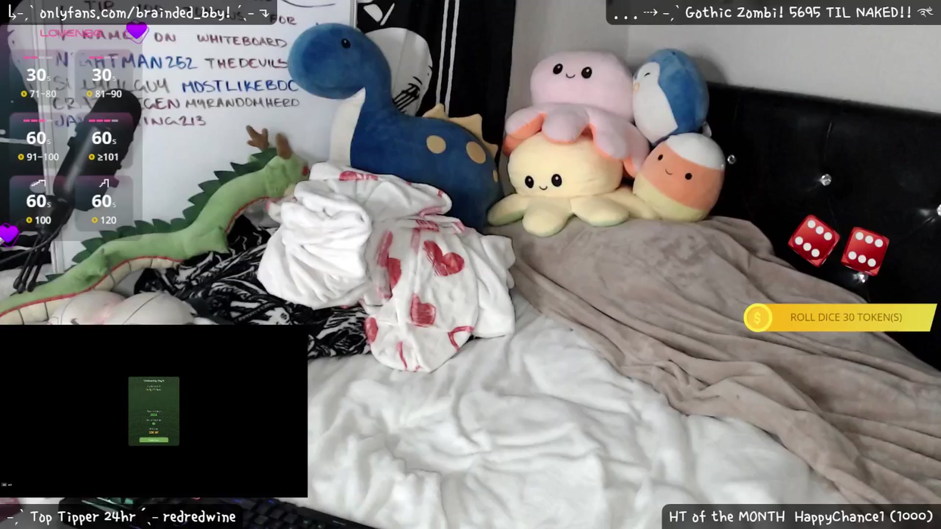 Gallery image thumbnail from braindedbby's myfreecams stream on, 04/17/2025, 02:56 image 11 of 20