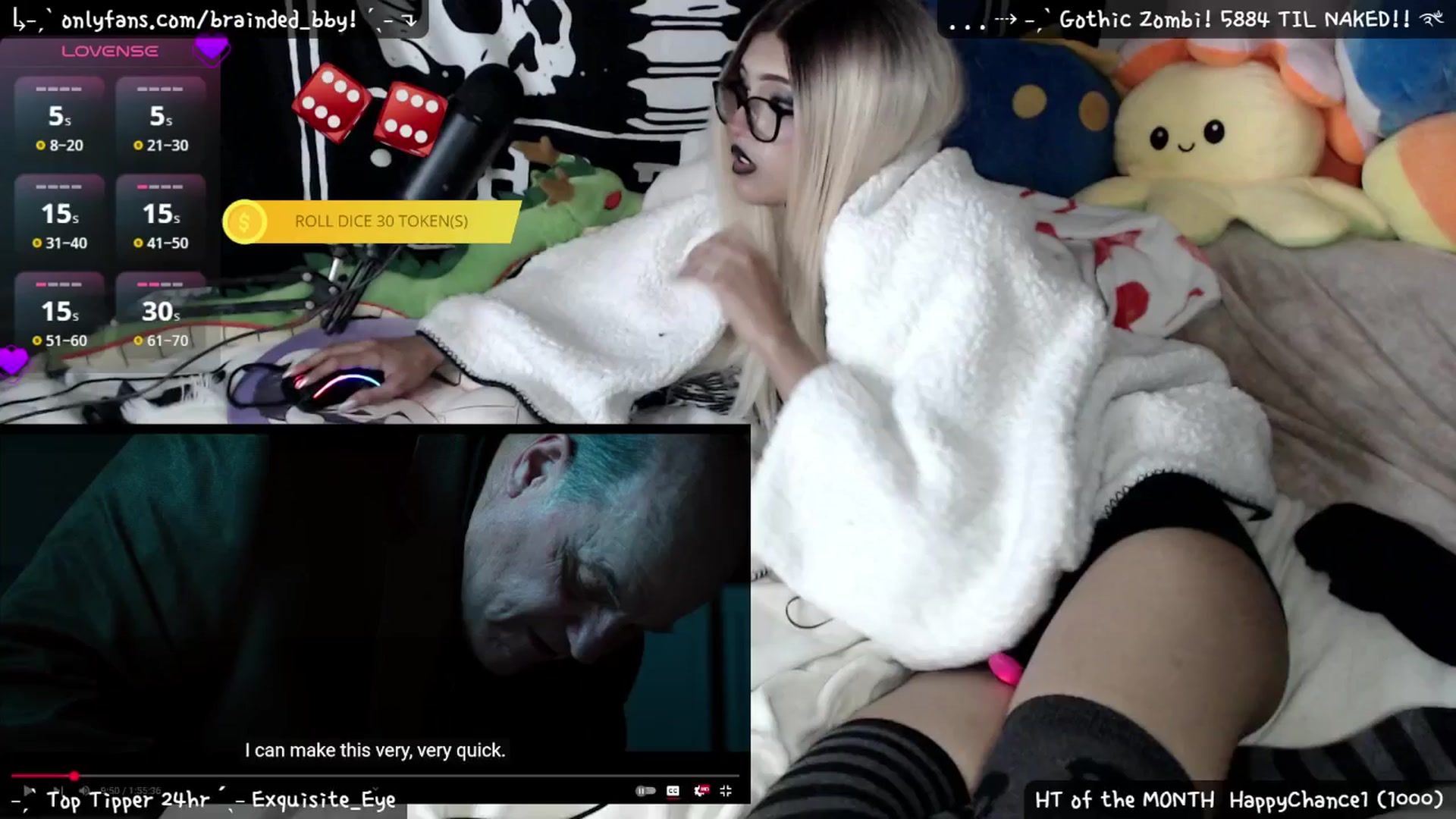 Gallery image thumbnail from braindedbby's myfreecams stream on, 04/18/2025, 05:00 image 4 of 20