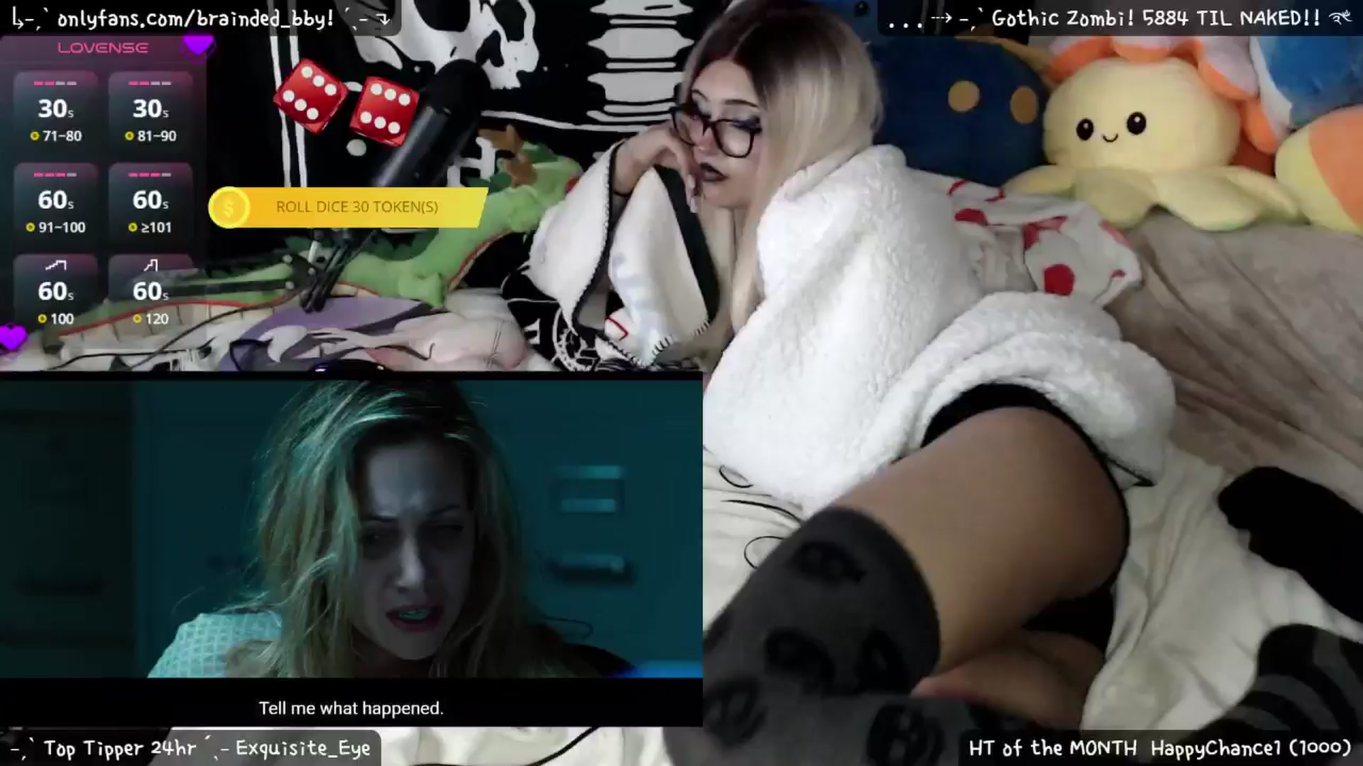 Gallery image thumbnail from braindedbby's myfreecams stream on, 04/18/2025, 05:00 image 6 of 20