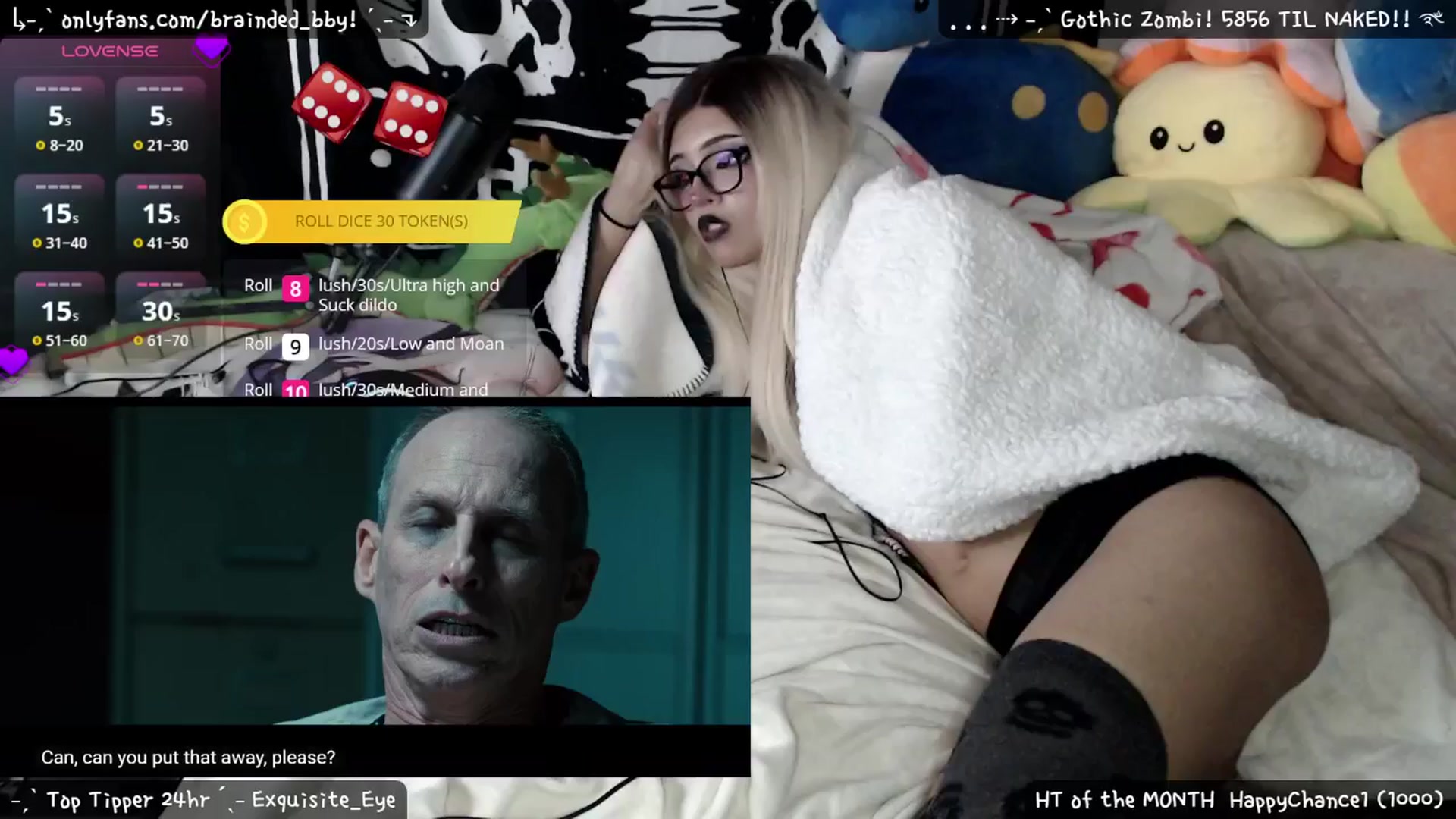 Gallery image thumbnail from braindedbby's myfreecams stream on, 04/18/2025, 05:00 image 15 of 20