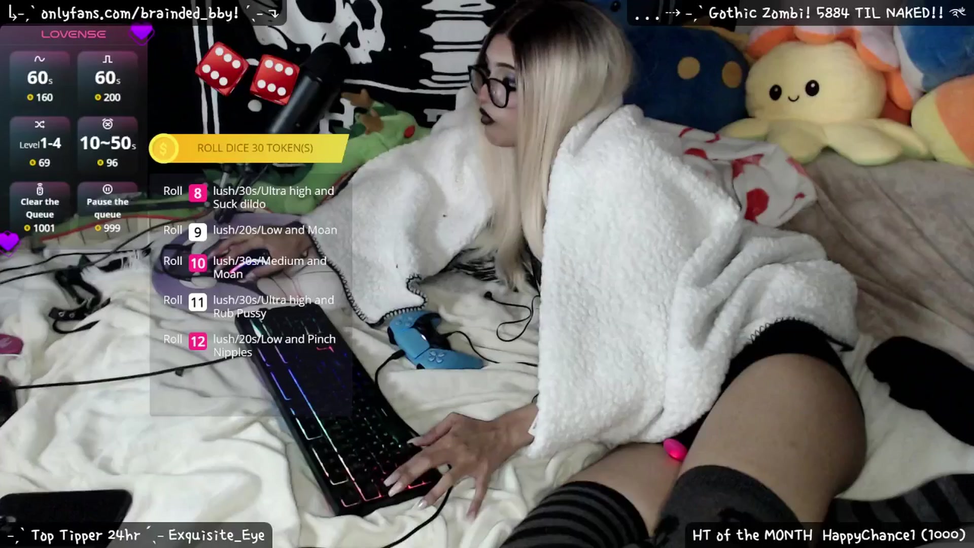 Gallery image thumbnail from braindedbby's myfreecams stream on, 04/18/2025, 05:00 image 5 of 20