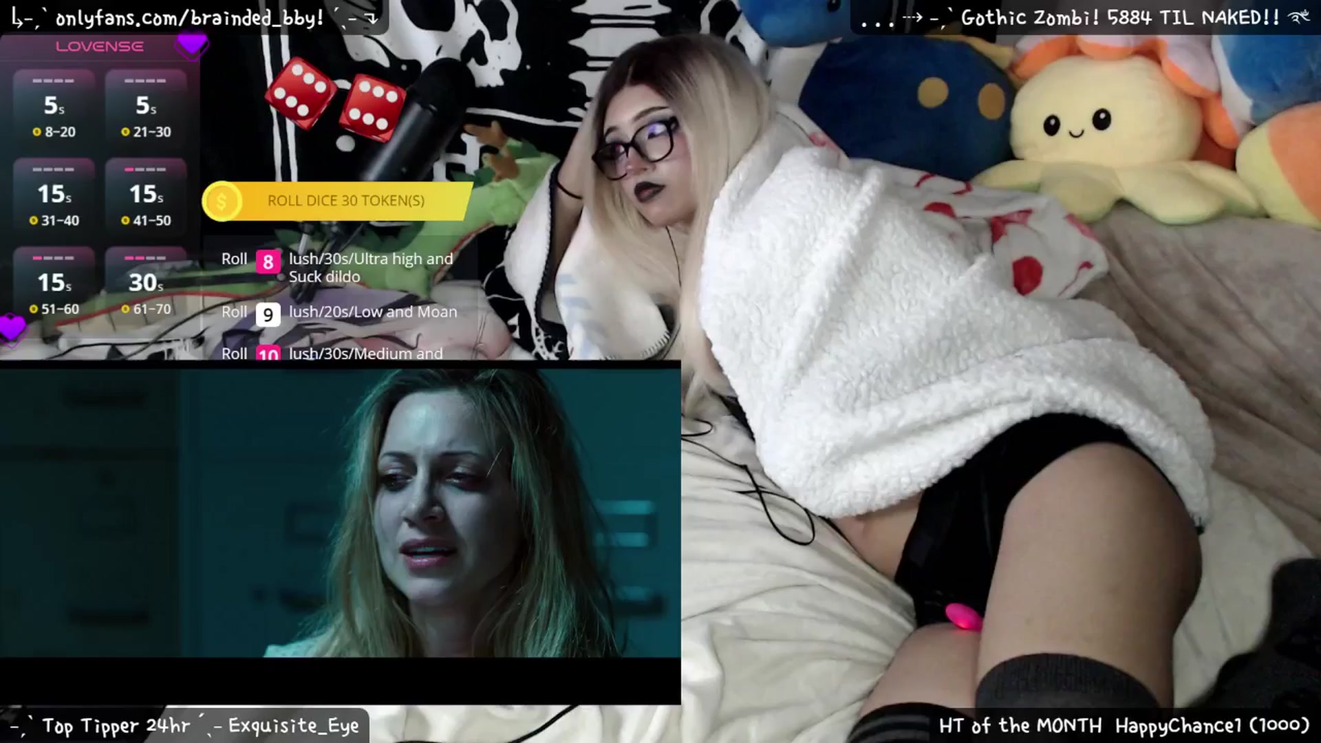 Gallery image thumbnail from braindedbby's myfreecams stream on, 04/18/2025, 05:00 image 7 of 20