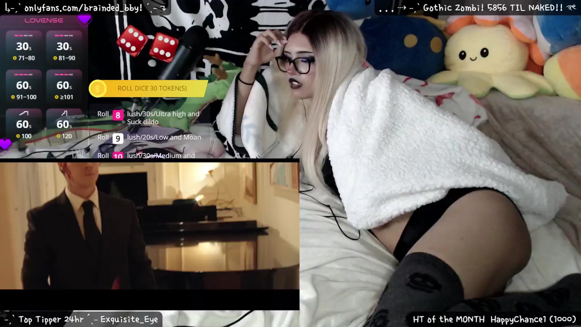 Gallery image thumbnail from braindedbby's myfreecams stream on, 04/18/2025, 05:00 image 19 of 20