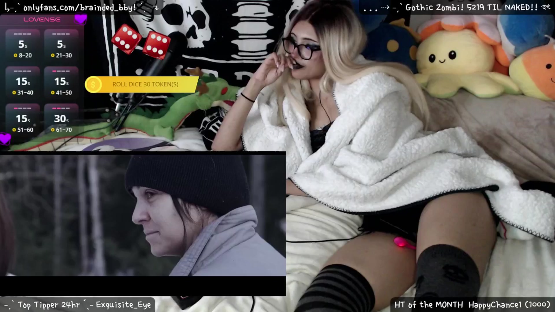Gallery image thumbnail from braindedbby's myfreecams stream on, 04/18/2025, 06:53 image 1 of 20